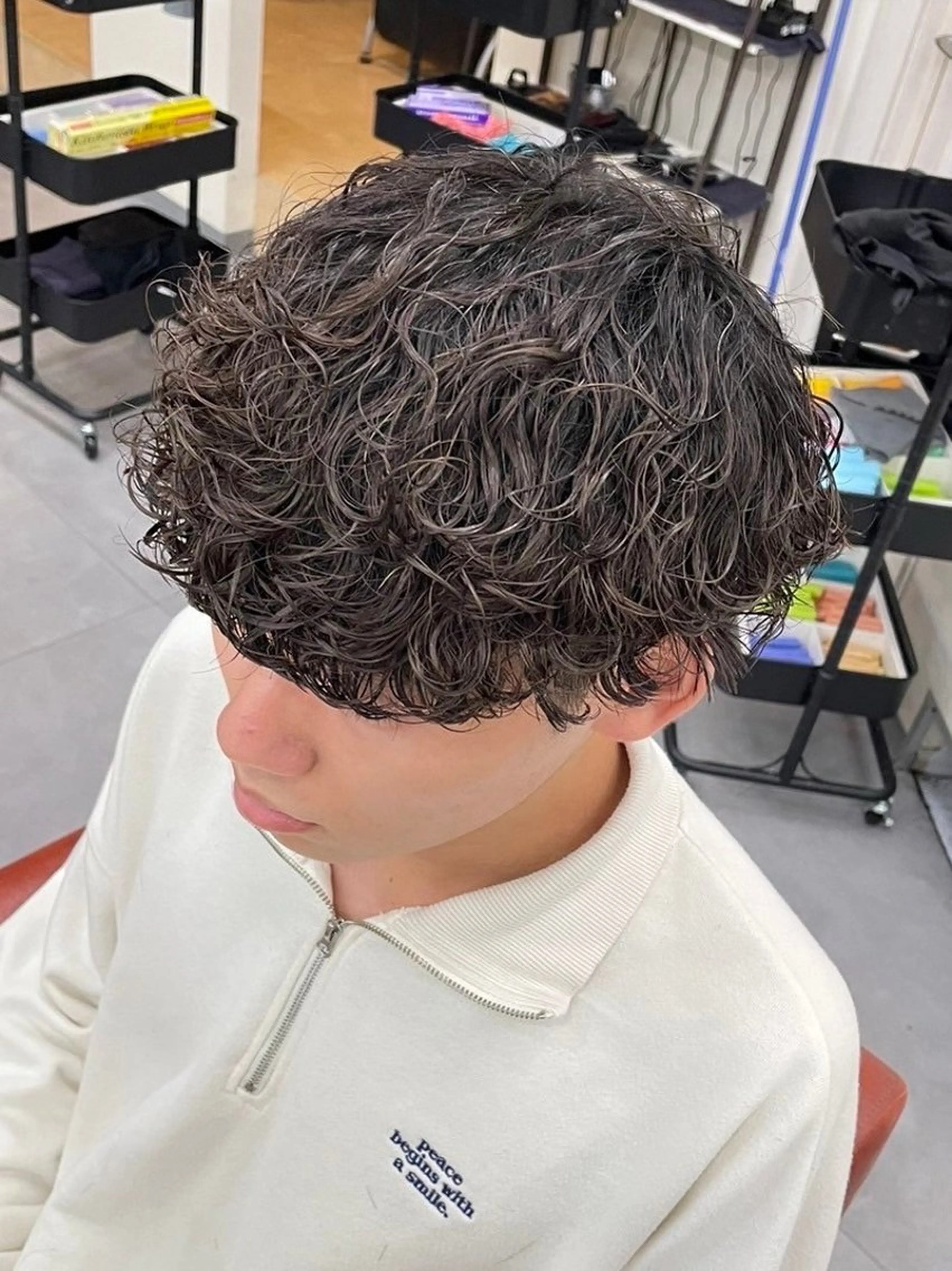 パーマ メンズ メンズスタイリスト /シオリのヘアスタイル