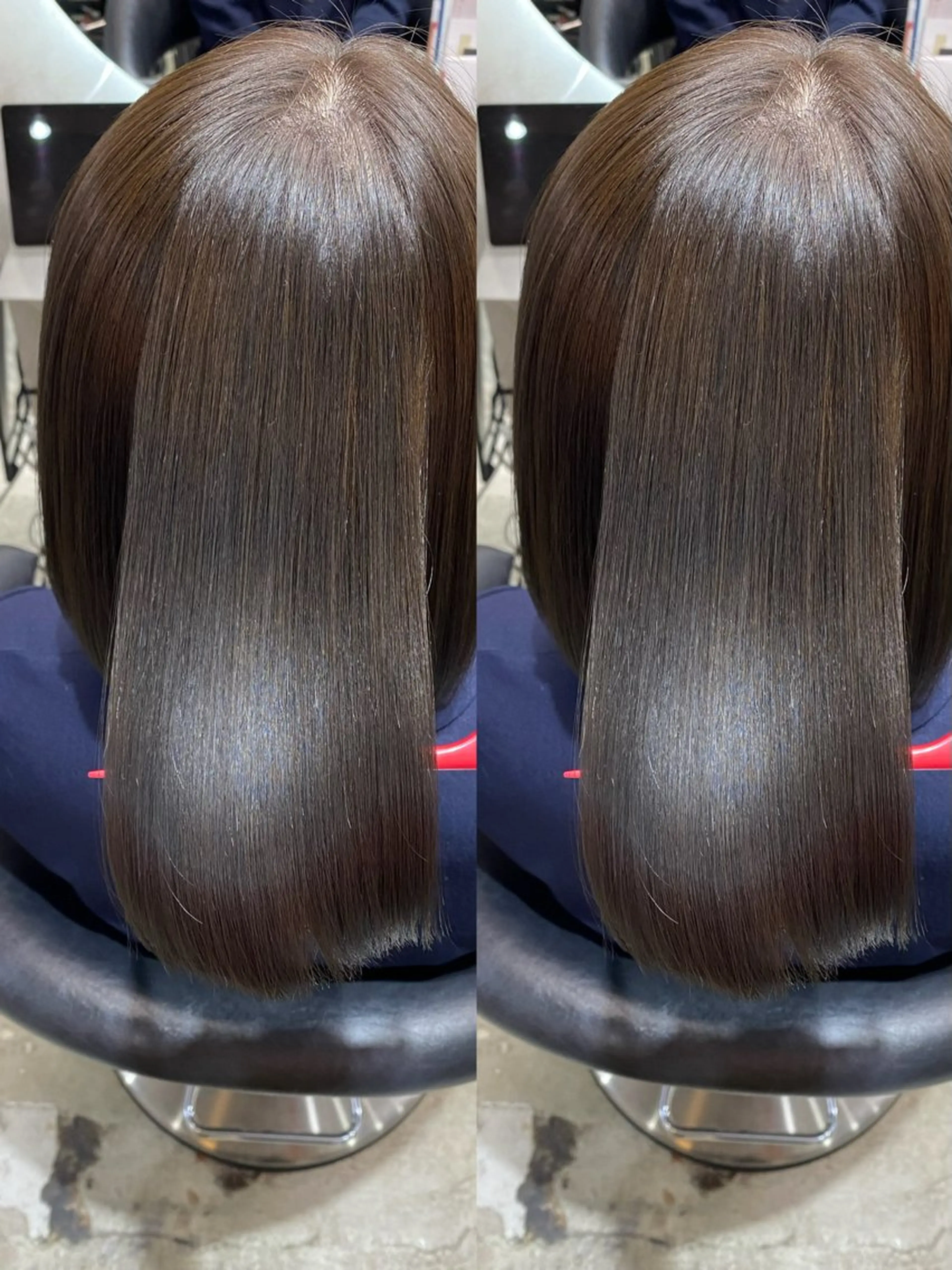 ミディアム 髪質改善 トリートメント カット トリートメント レイヤー×髪質改善✨ 渋谷/YUUYAのヘアスタイル