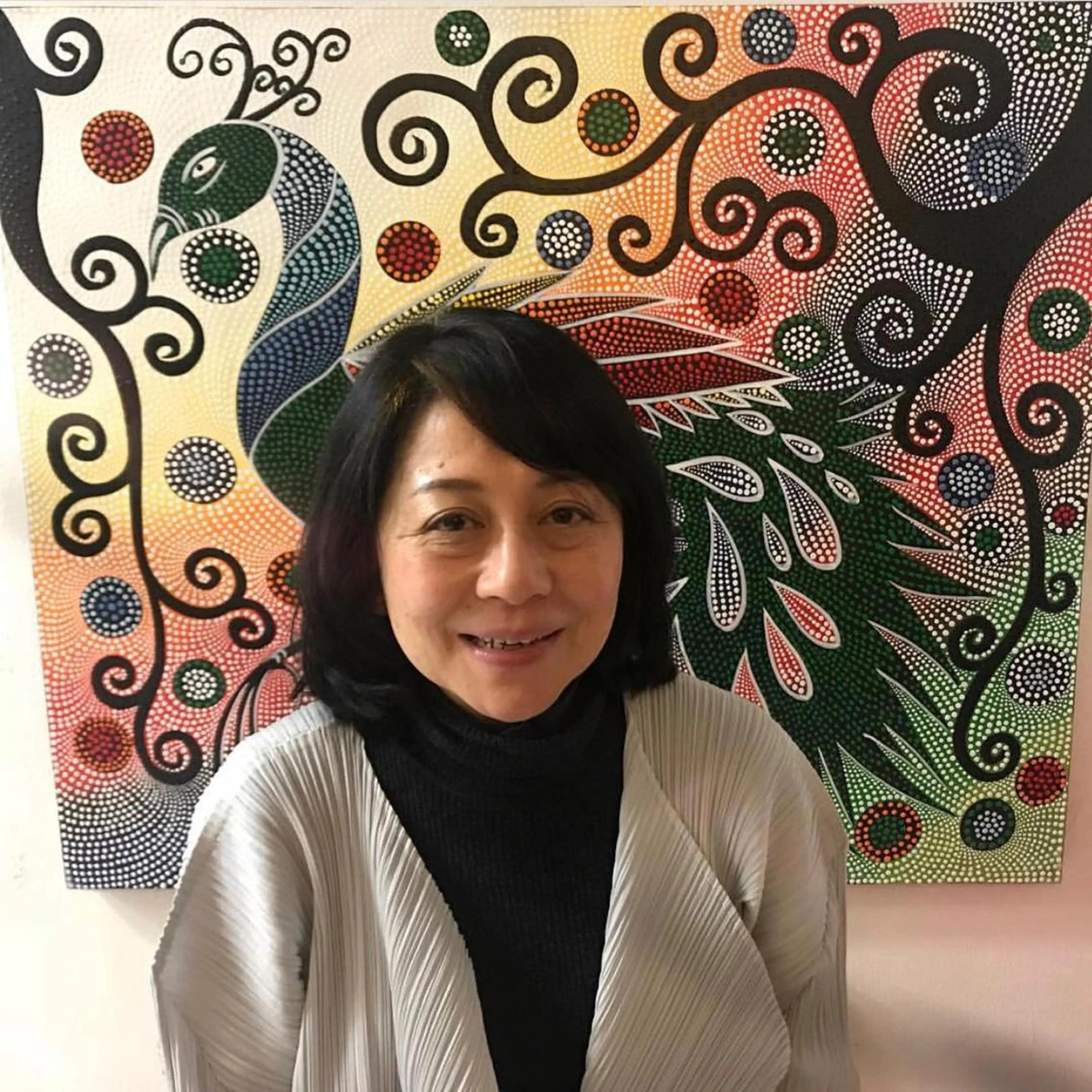 ミディアム カラー 特殊ヘア師 /TANIのヘアスタイル