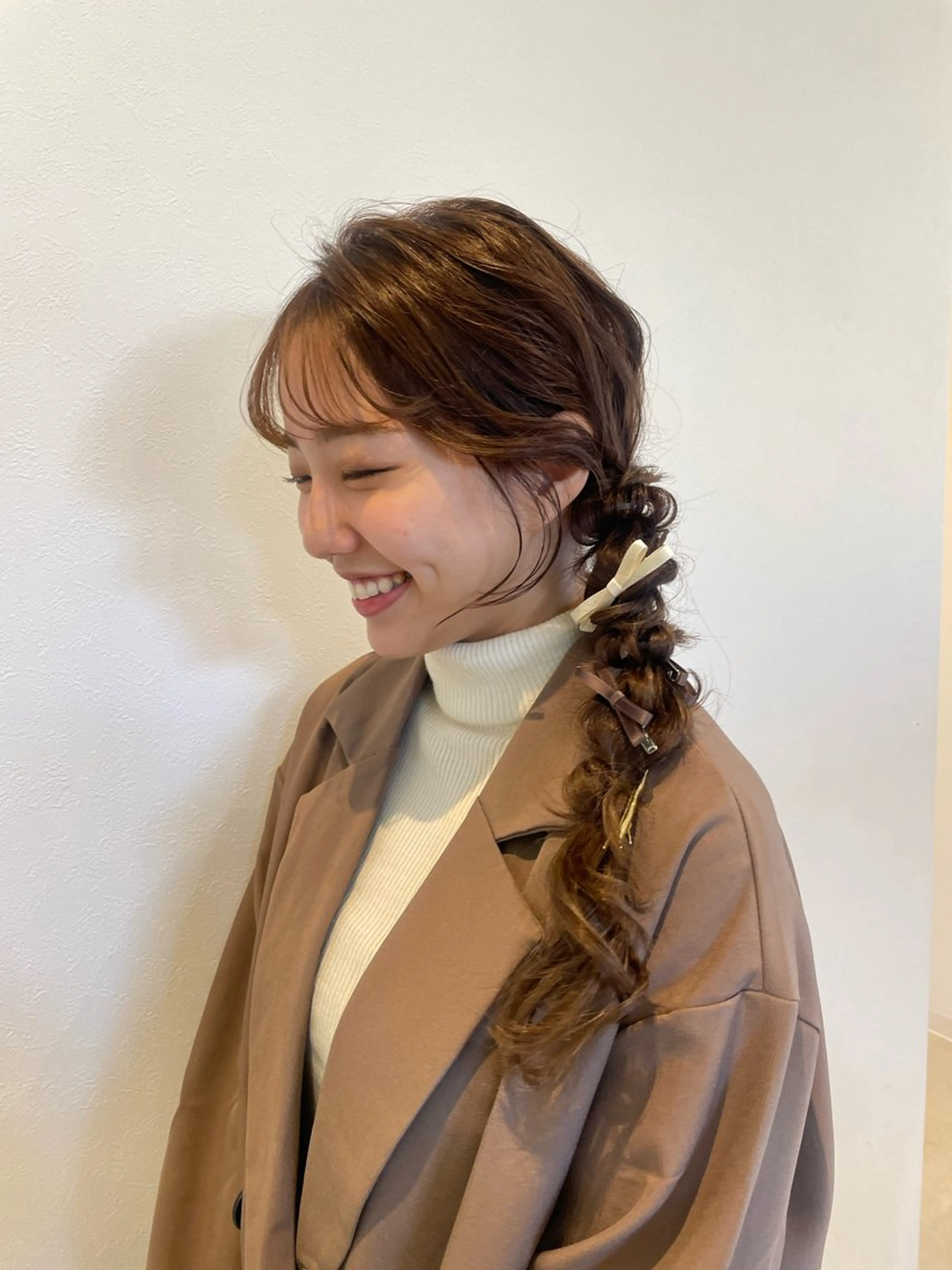 ヘアアレンジ 結婚式・ブライダル ダブルカラーVia/ airi♡のヘアスタイル
