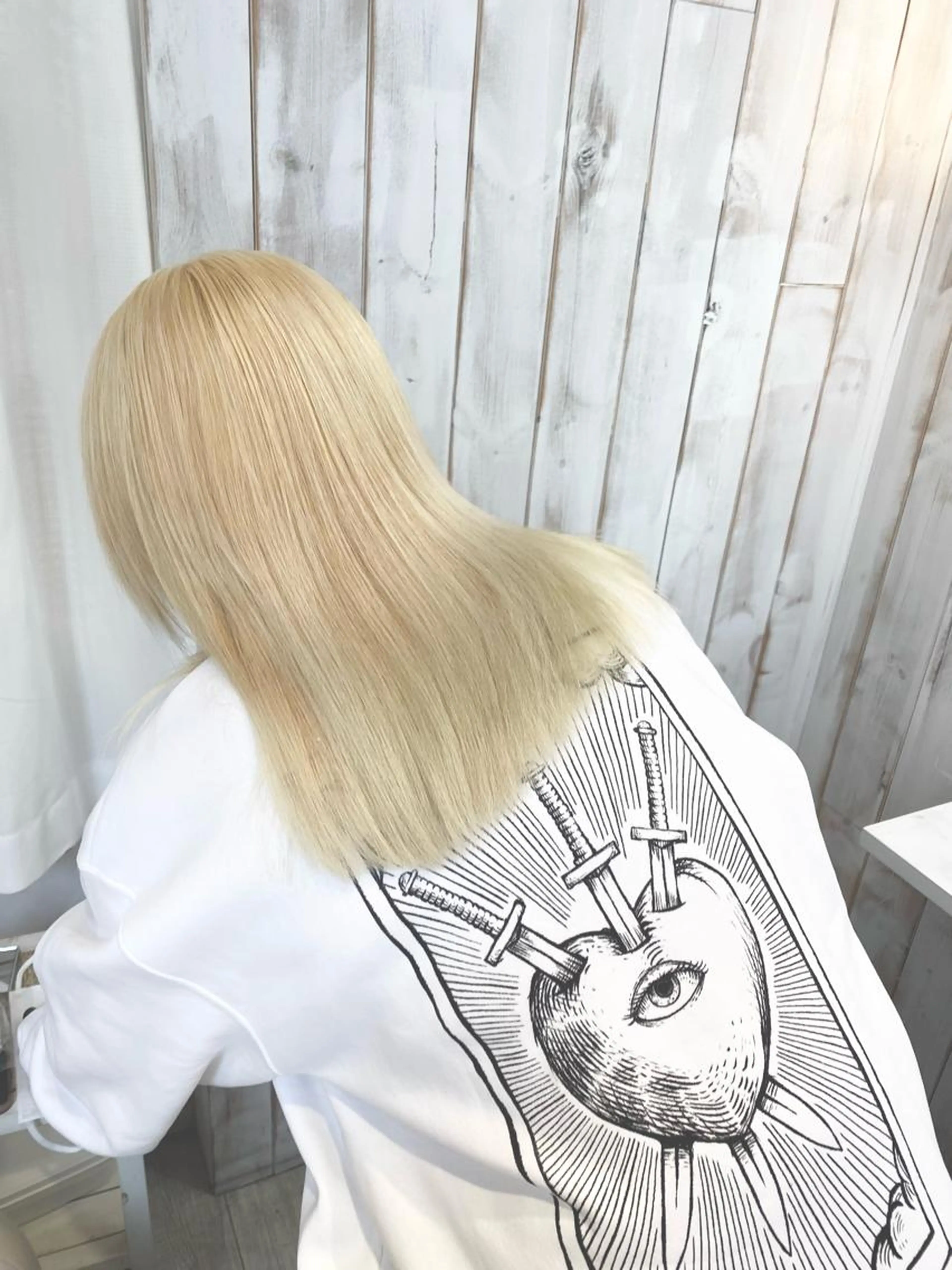 ✨✨🤍ケアブリーチ×ケアイルミナカラー🤍オリジナル髪質改善トリートメント✨の写真