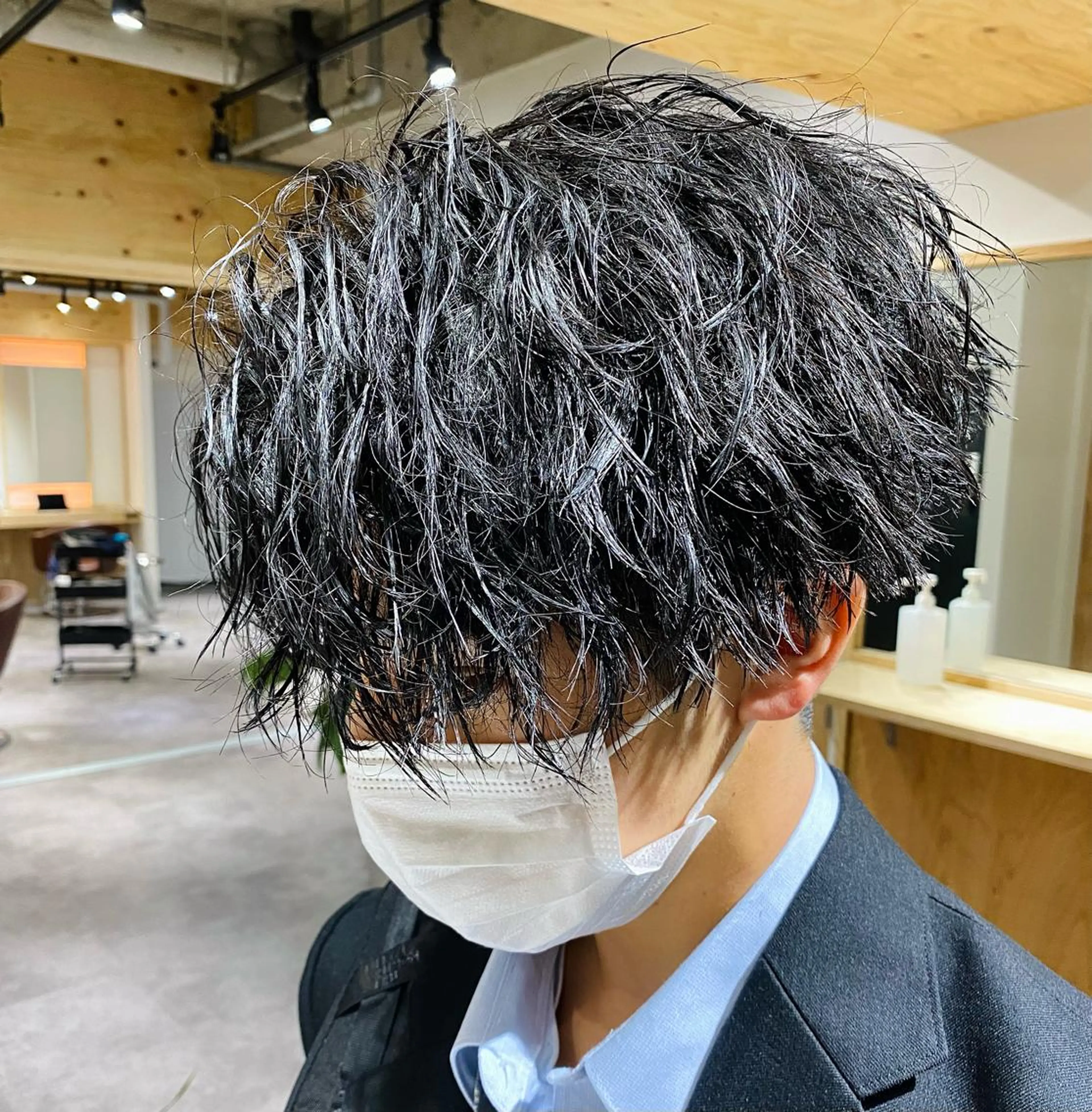 カラー メンズ カット パーマ トレンドパーマ‼️ NAOKI💥のヘアスタイル