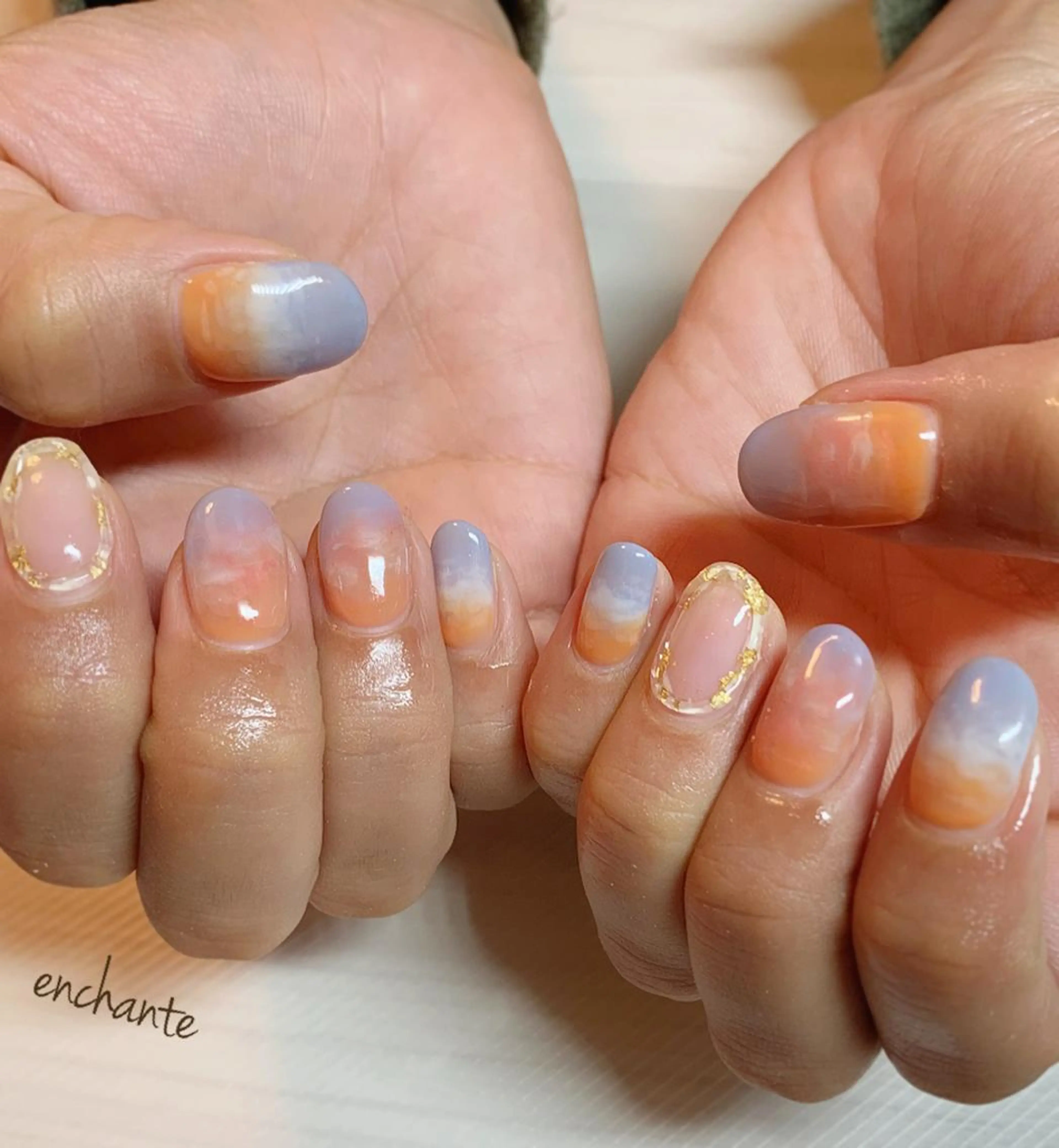 ネイル アンシャンテ所属・enchante 自由が丘のネイルデザイン