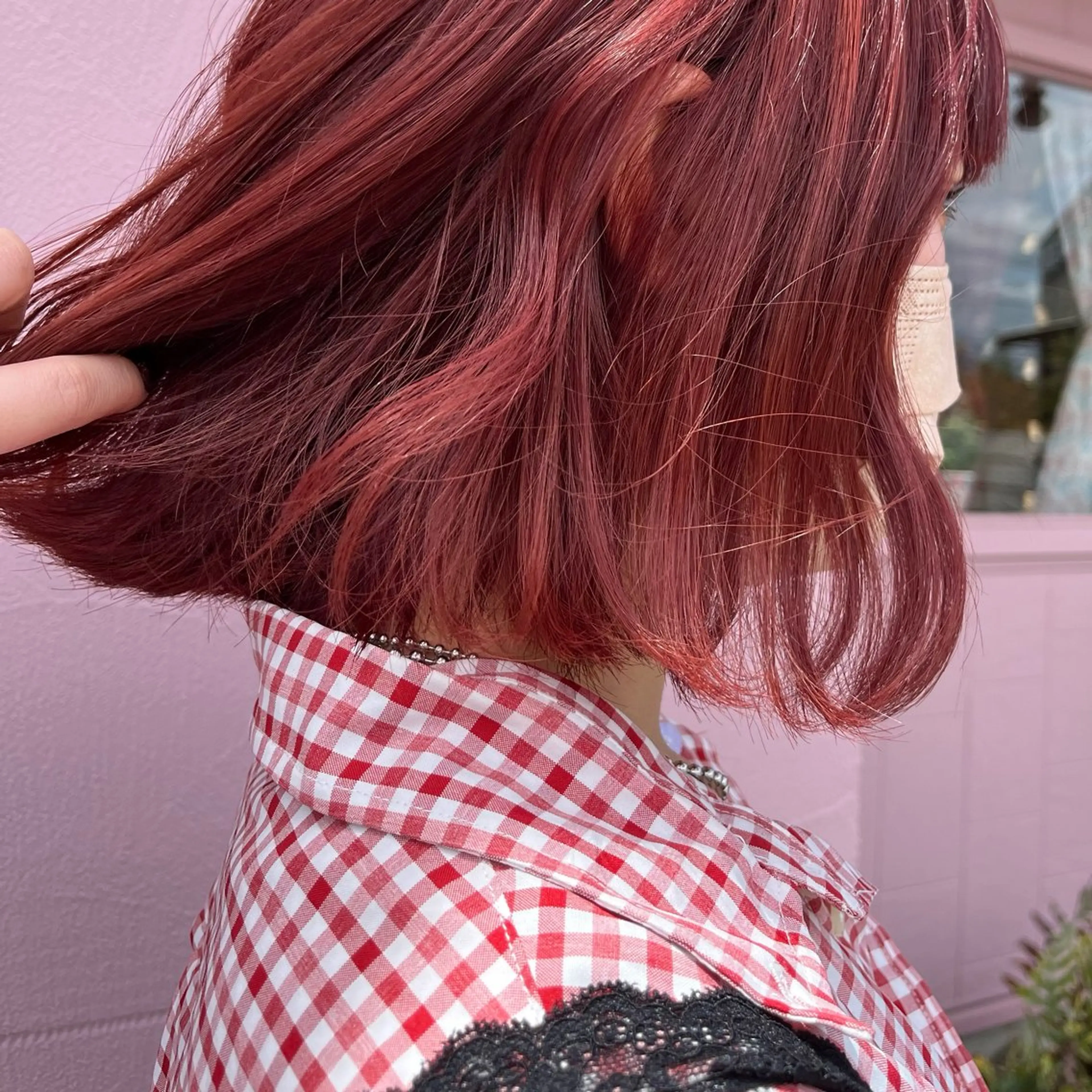 ミディアム カラー ヘアカラー カラー/韓国レイヤー /ブリーチ/hinaのヘアスタイル