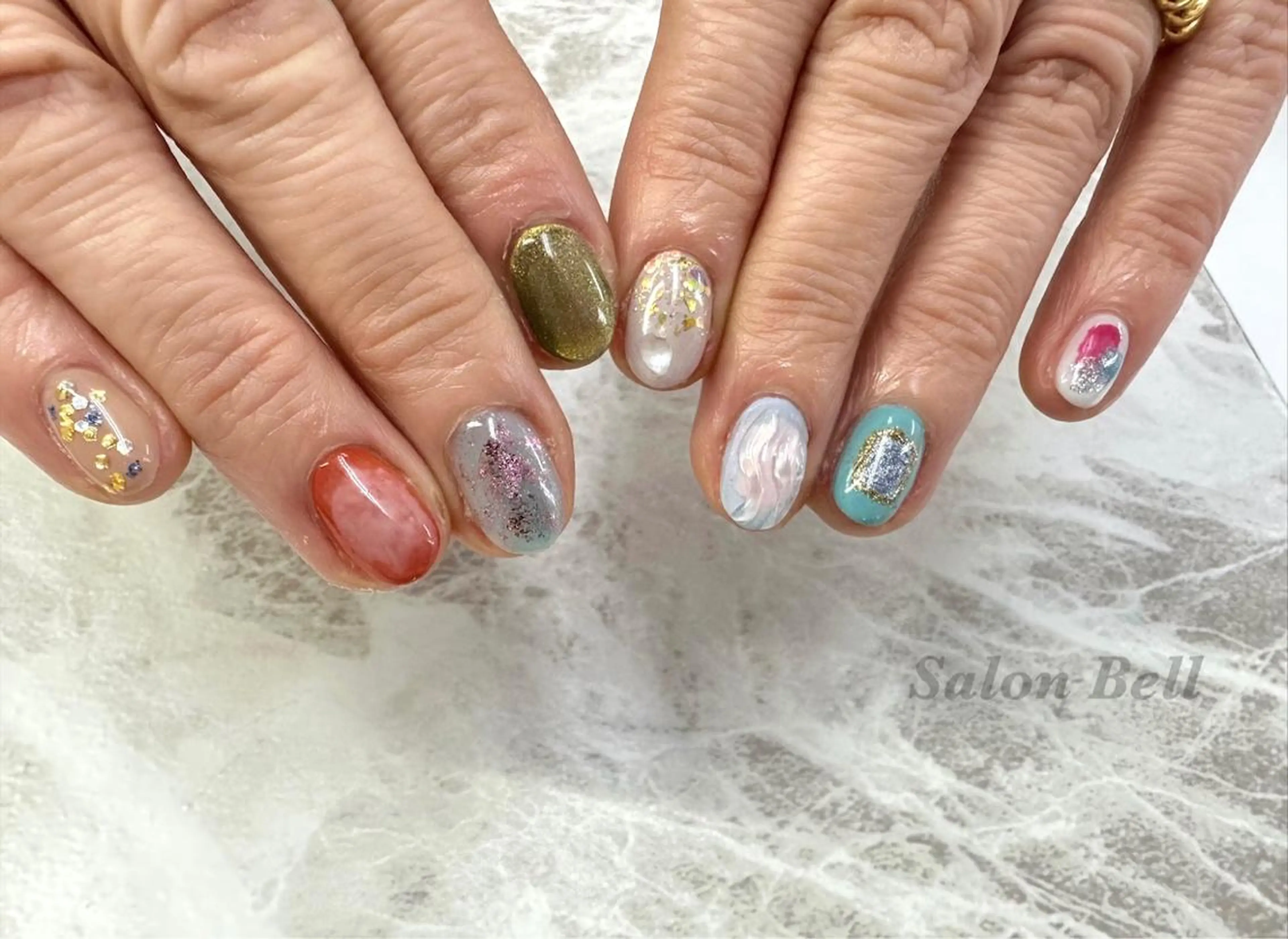 ネイル Bell 富田林店 SAYAKAのネイルデザイン