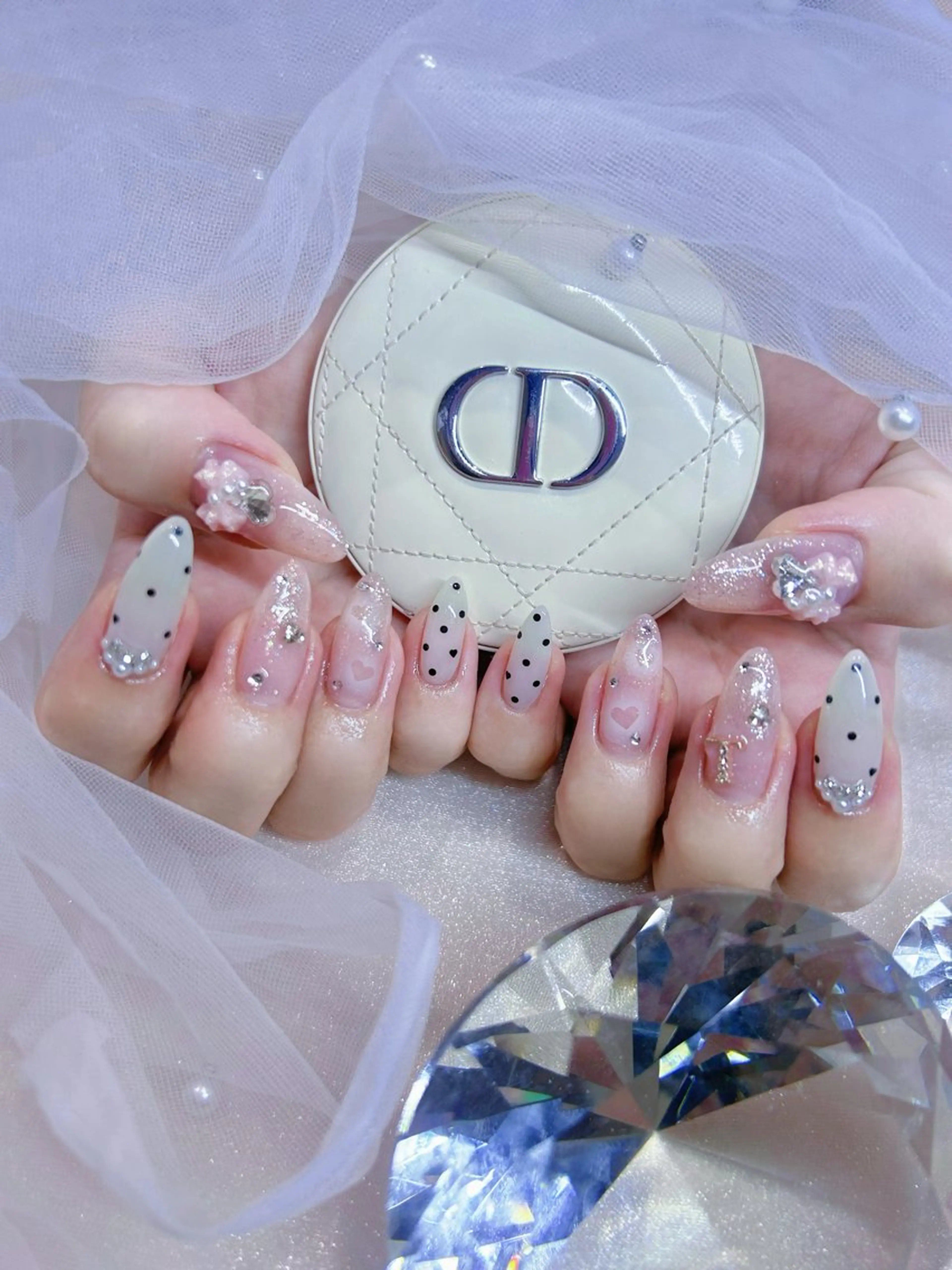 ネイル GO TODAY 横浜Solace店所属・Azuki Nail🎀のネイルデザイン