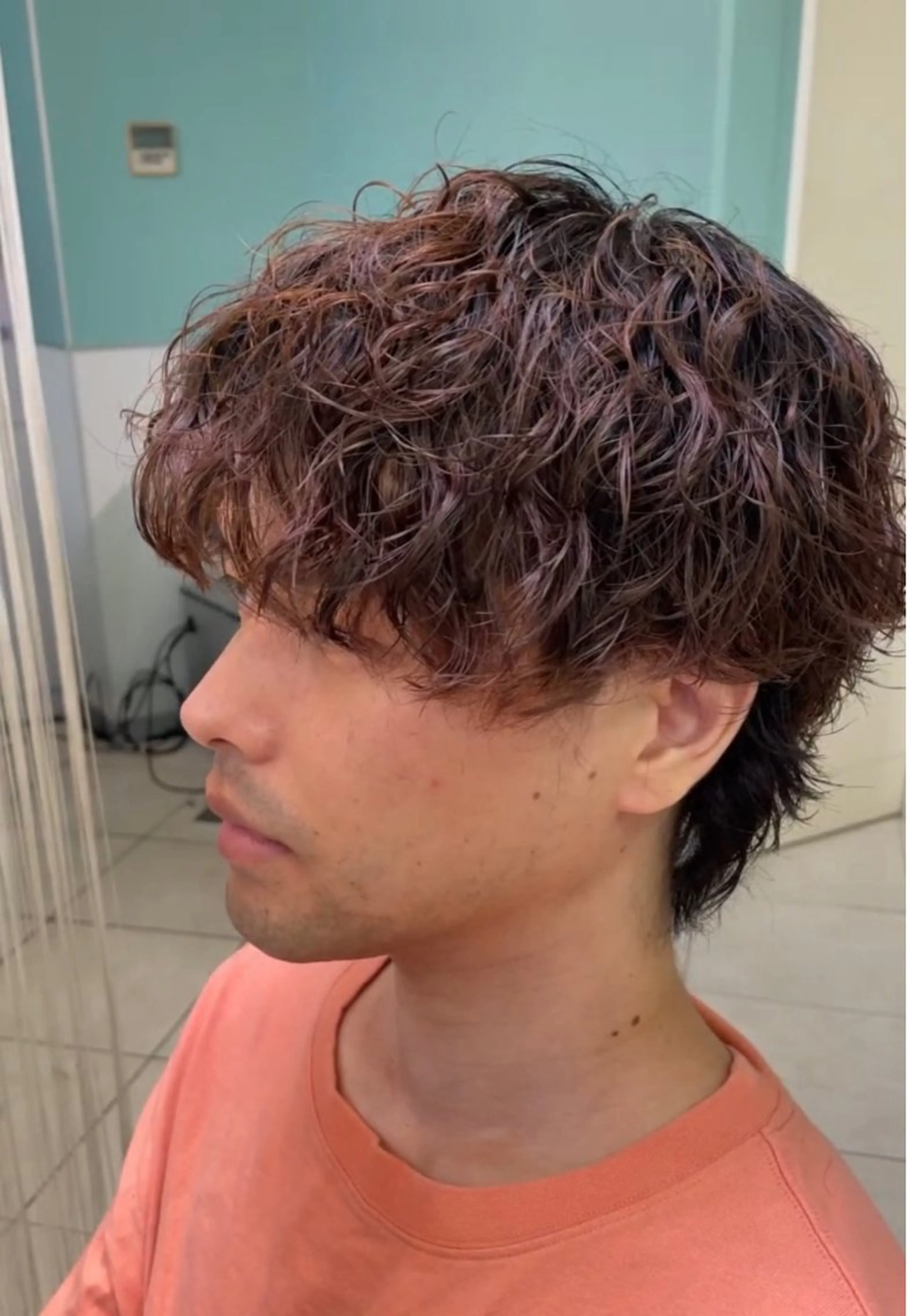 ショート パーマ メンズ TATSUKI タツキのヘアスタイル