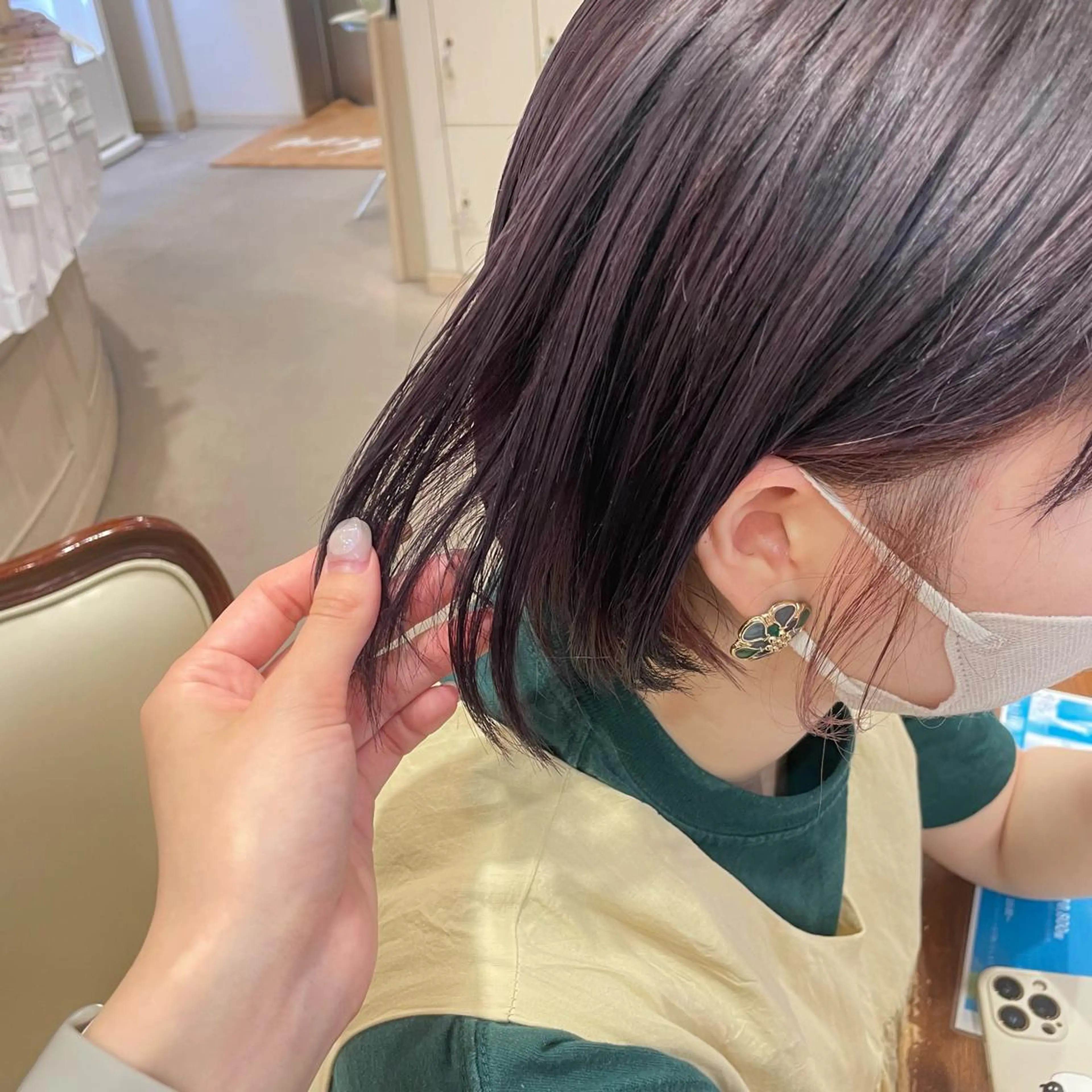 カラー ラベンダーカラー 🍪ﾖｼｲﾊﾙﾈ🍪 ﾗﾍﾞﾝﾀﾞｰｶﾗｰのヘアスタイル