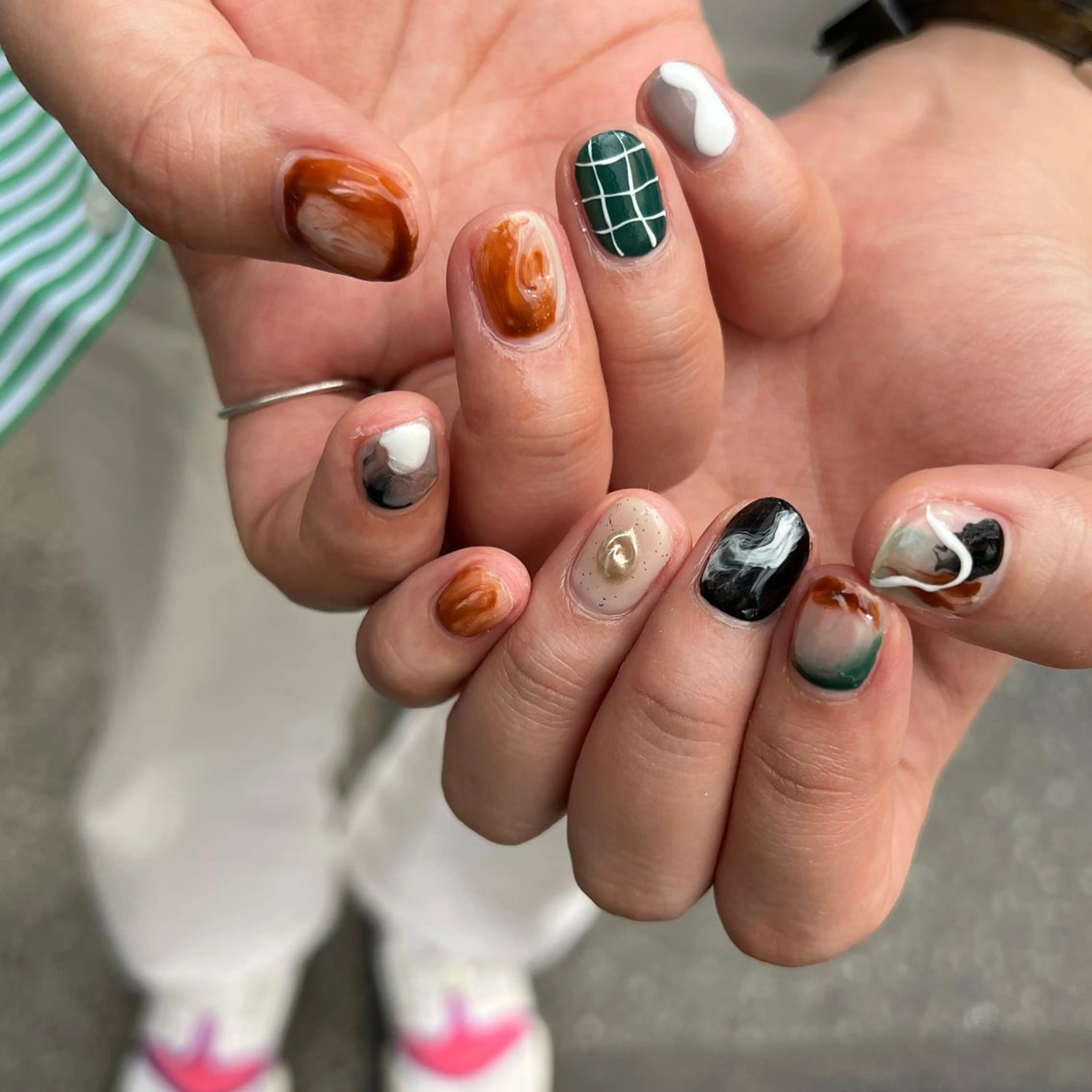 ネイル ハンドネイル 河野 弥月のネイルデザイン