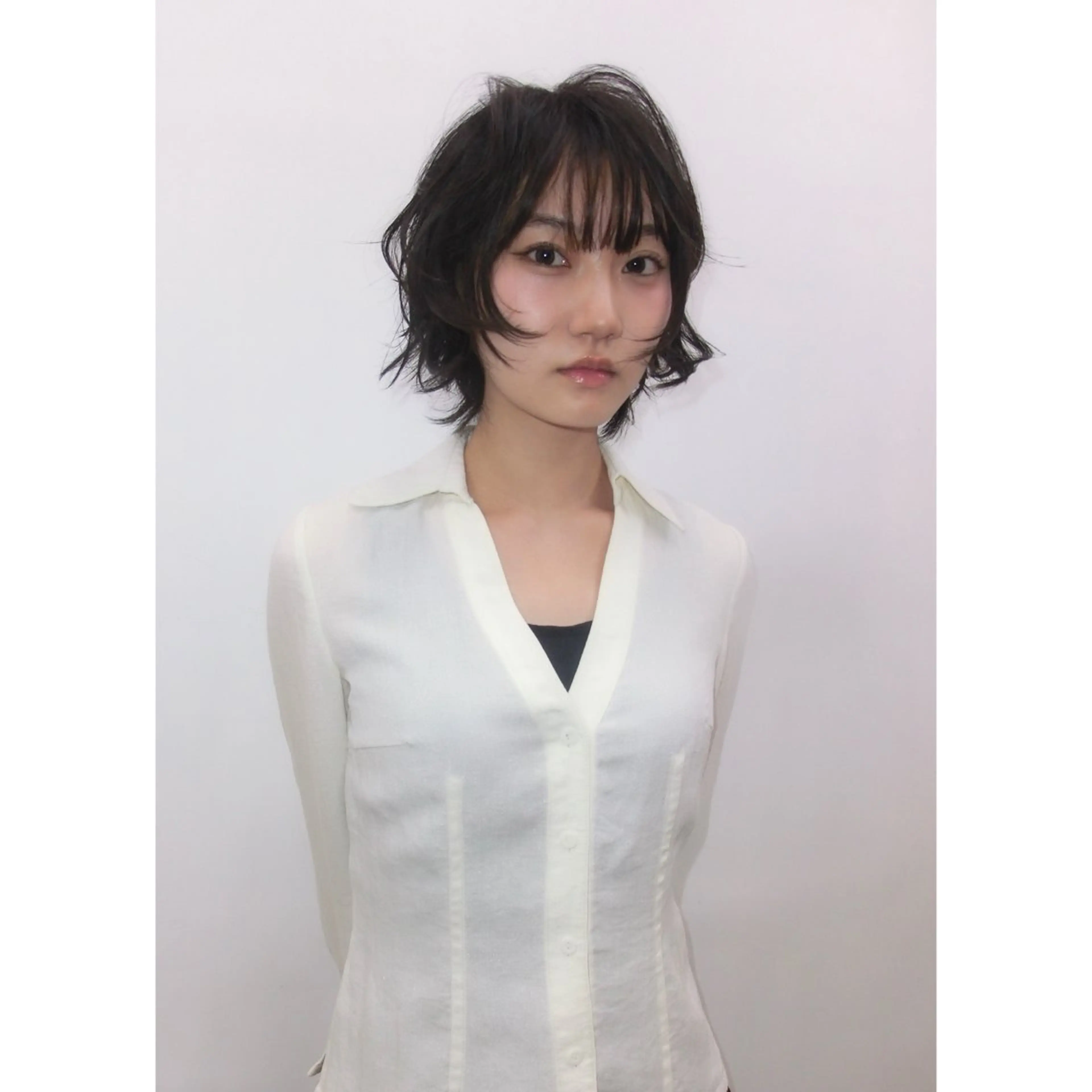 ミディアム ヘアカラー トリートメント ヘアセット Kanna 神奈のヘアスタイル