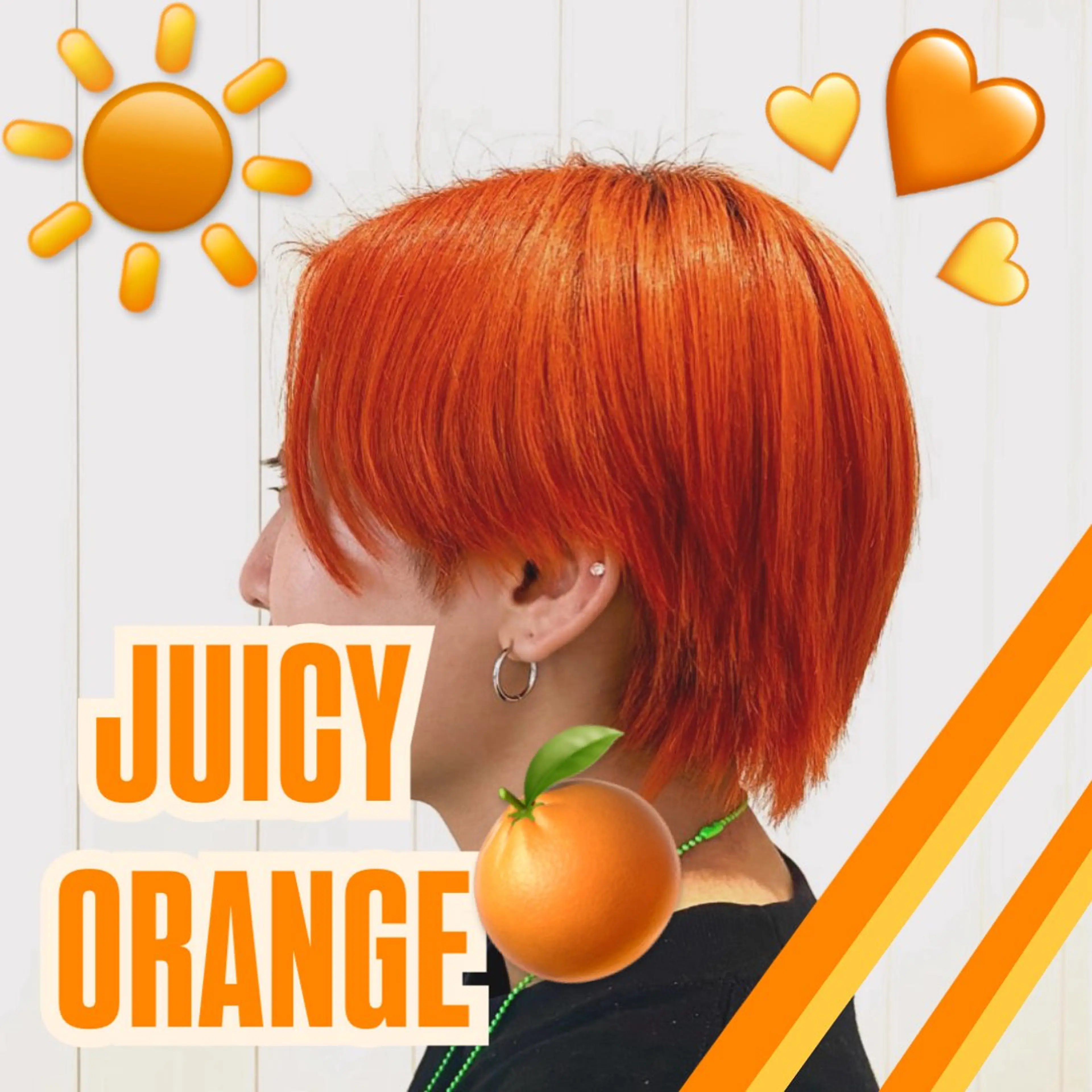 ショート カラー ヘアカラー トリートメント エリア唯一🌈ᵕ̈* 派手髪モリヤ🌺のヘアスタイル