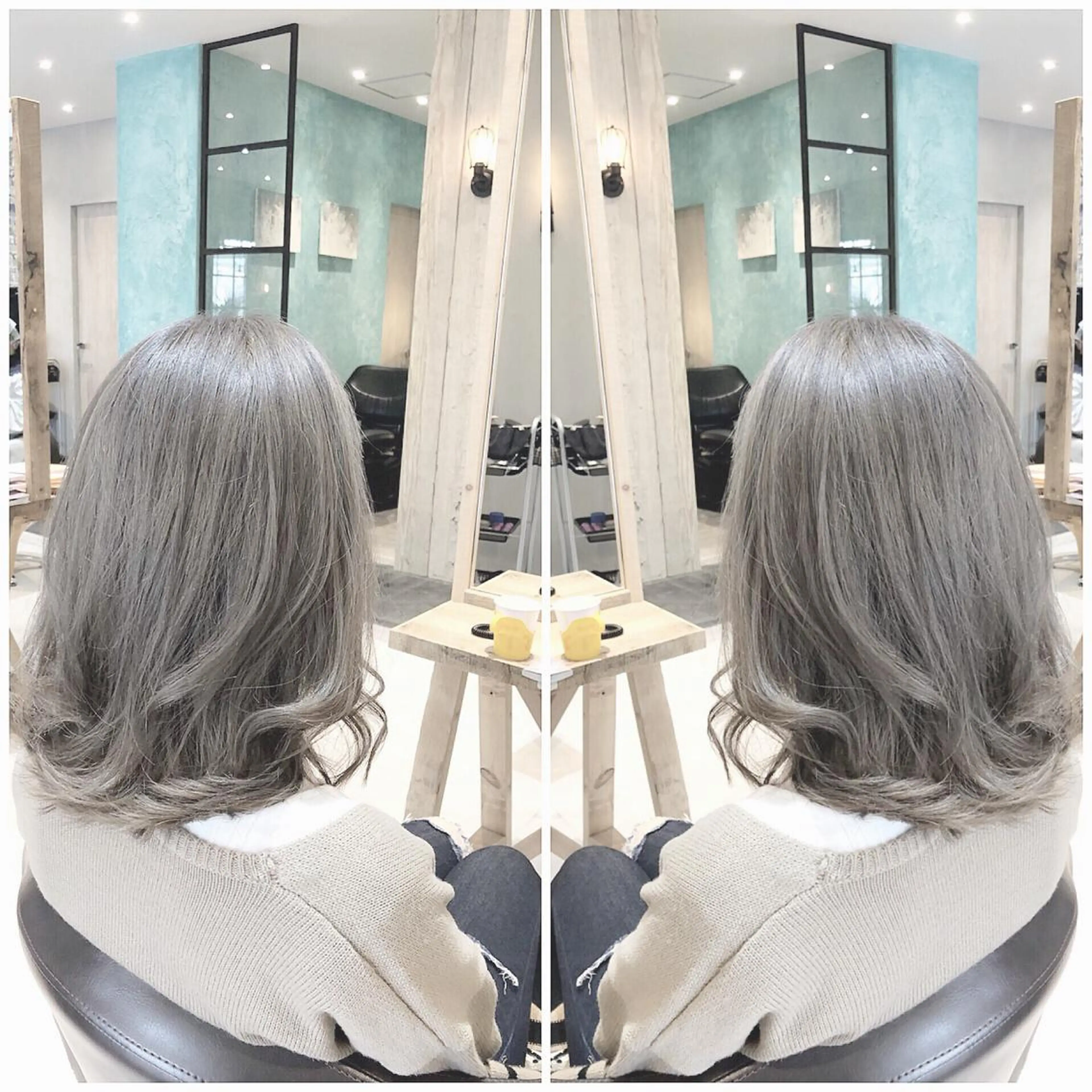 ミディアム カラー nojima Ryotaのヘアスタイル