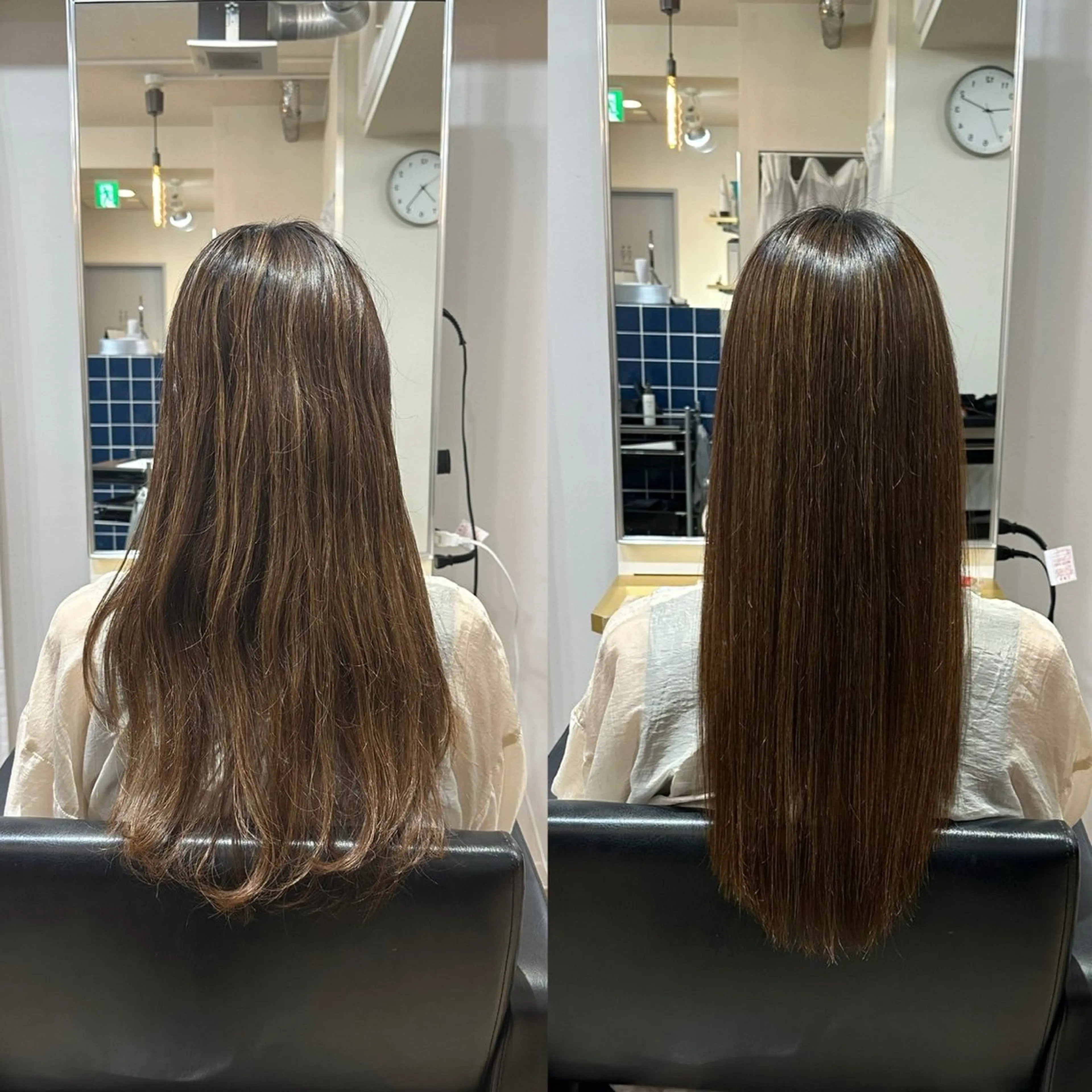 ロング 縮毛矯正 トリートメント ioe元町 yukaのヘアスタイル