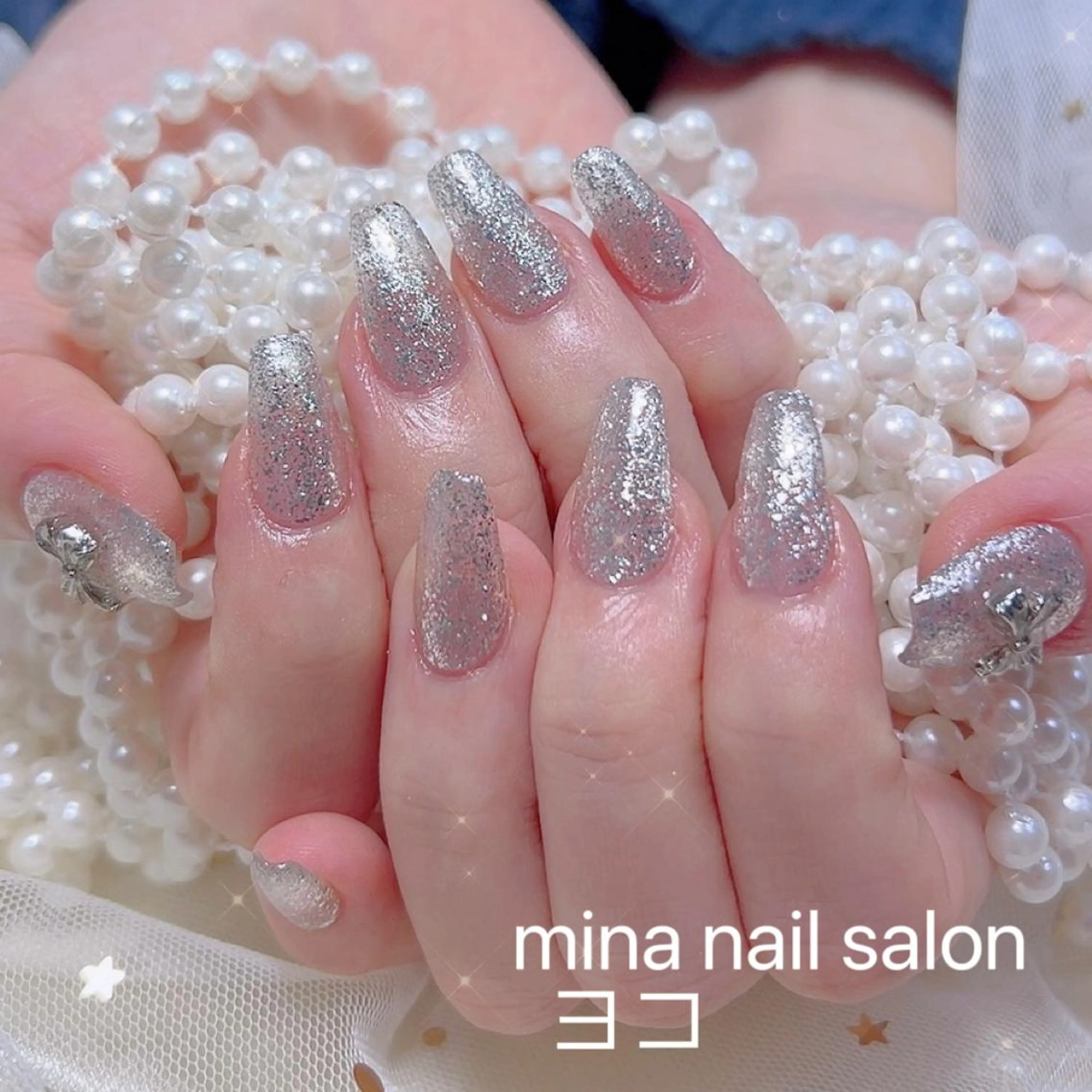 ネイル Mina🧸 韓国風ネイル🎀のネイルデザイン