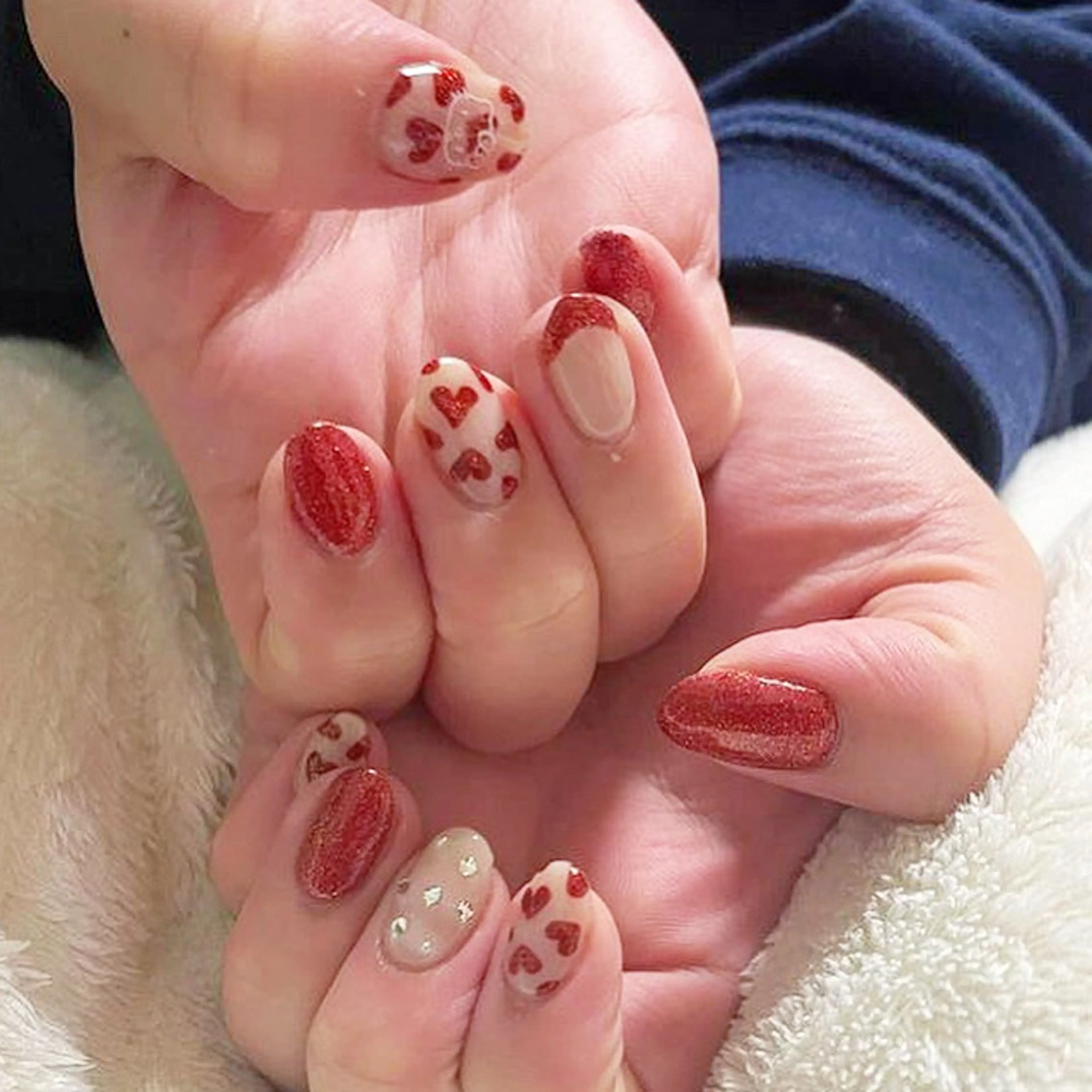ネイル ハート getting ready nailのネイルデザイン