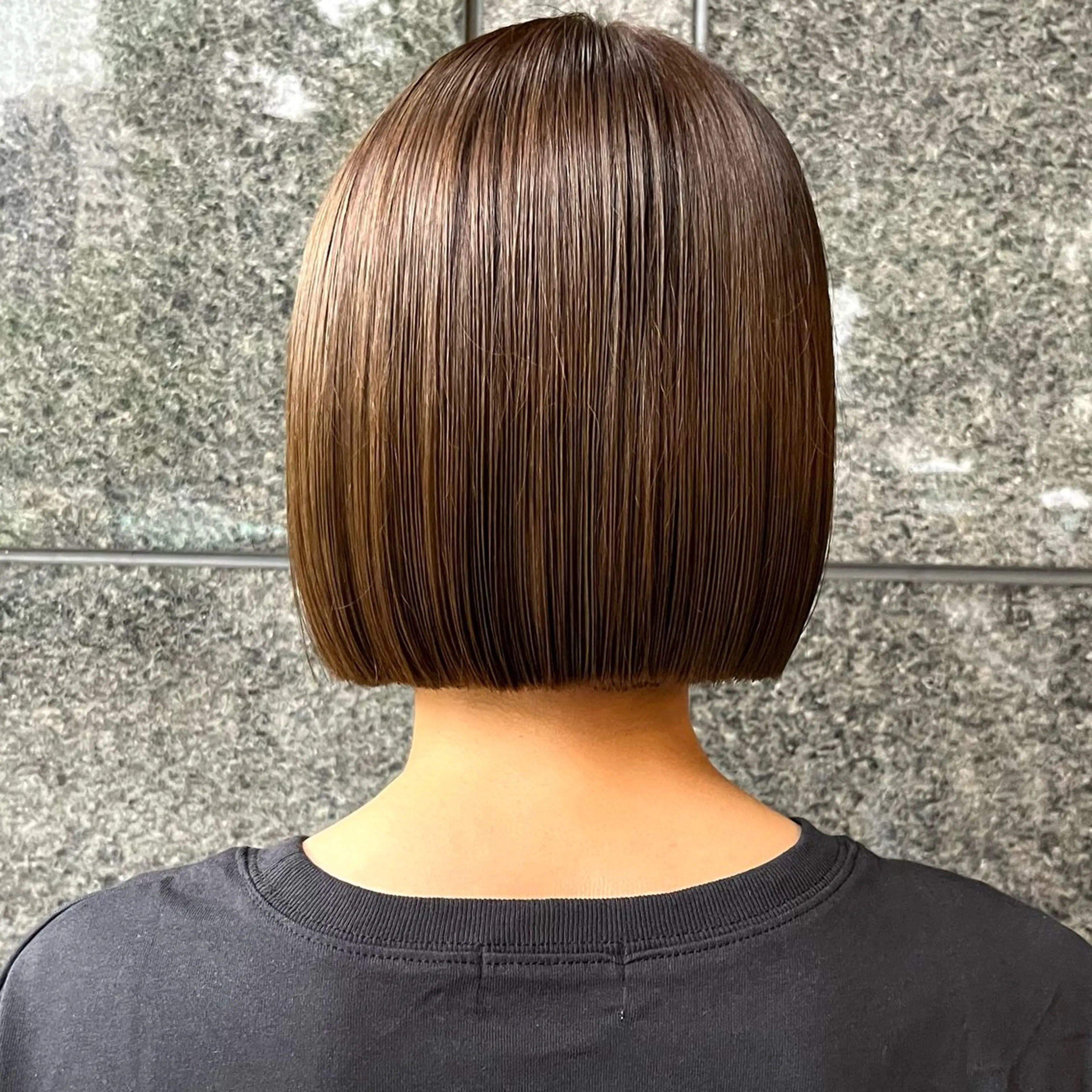 ショート カット トリートメント ボブ/ショートボブ/ 岡山駅/別曽遥也のヘアスタイル