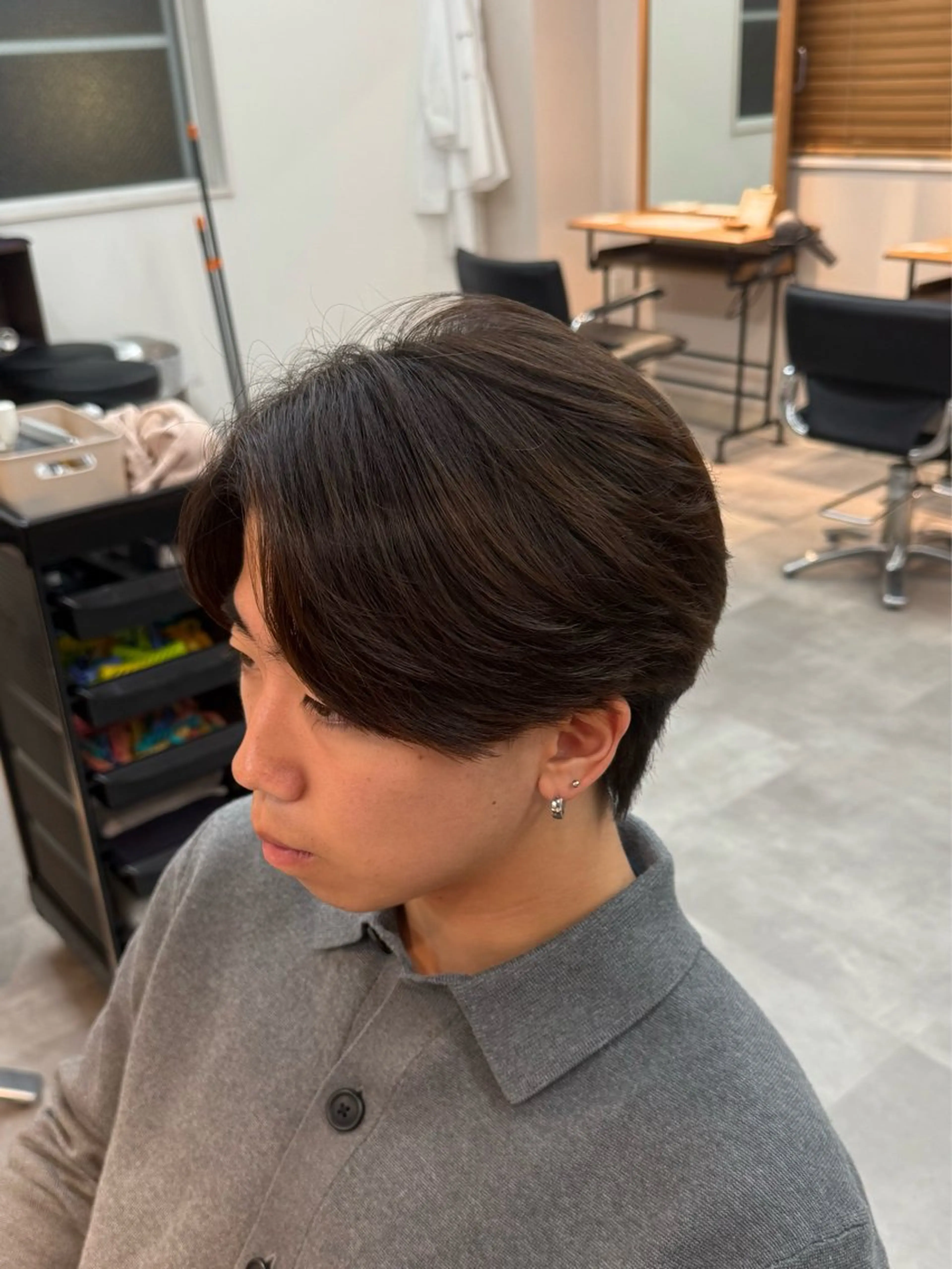 メンズ メンズ韓国風 メンズパーマ カット 縮毛矯正 トリートメント ✂️曲がる縮毛矯正✨ MEN'S/髪質改善のヘアスタイル