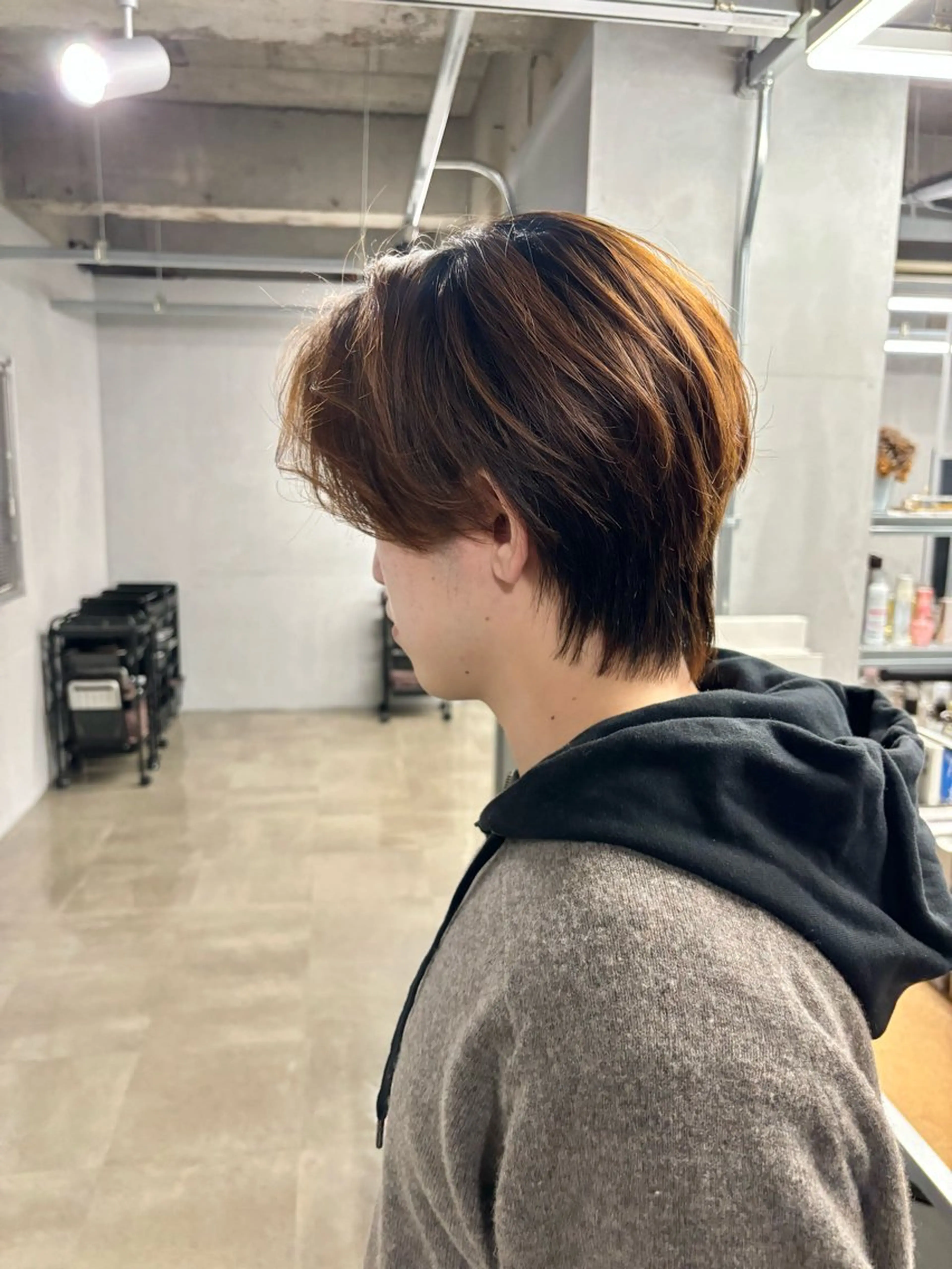 ショート カラー パーマ メンズ カット ヘアカラー メンズ/ダブルカラー /パーマ/来栖慧💈のヘアスタイル