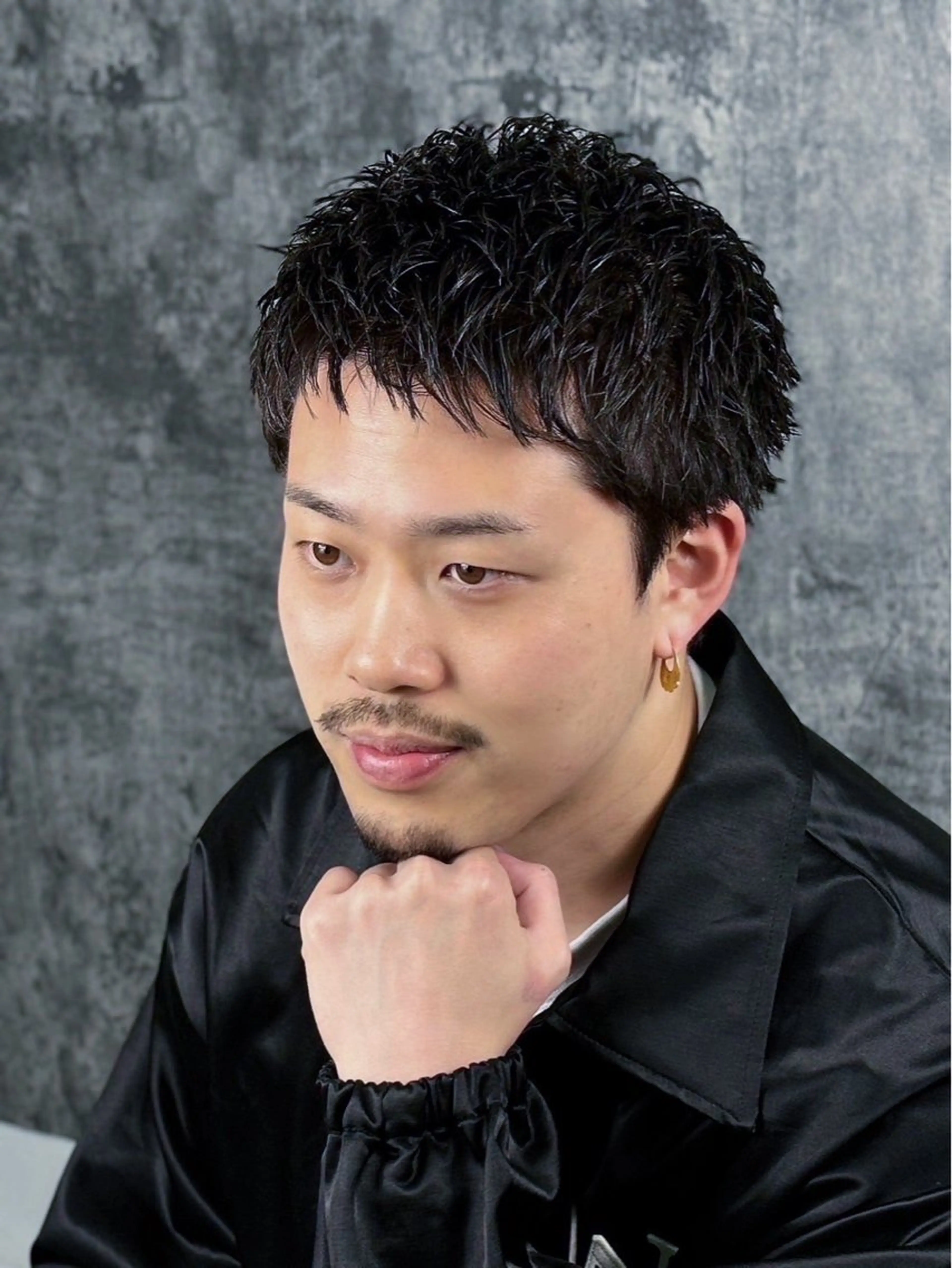 ショート メンズ 井手 葉月のヘアスタイル