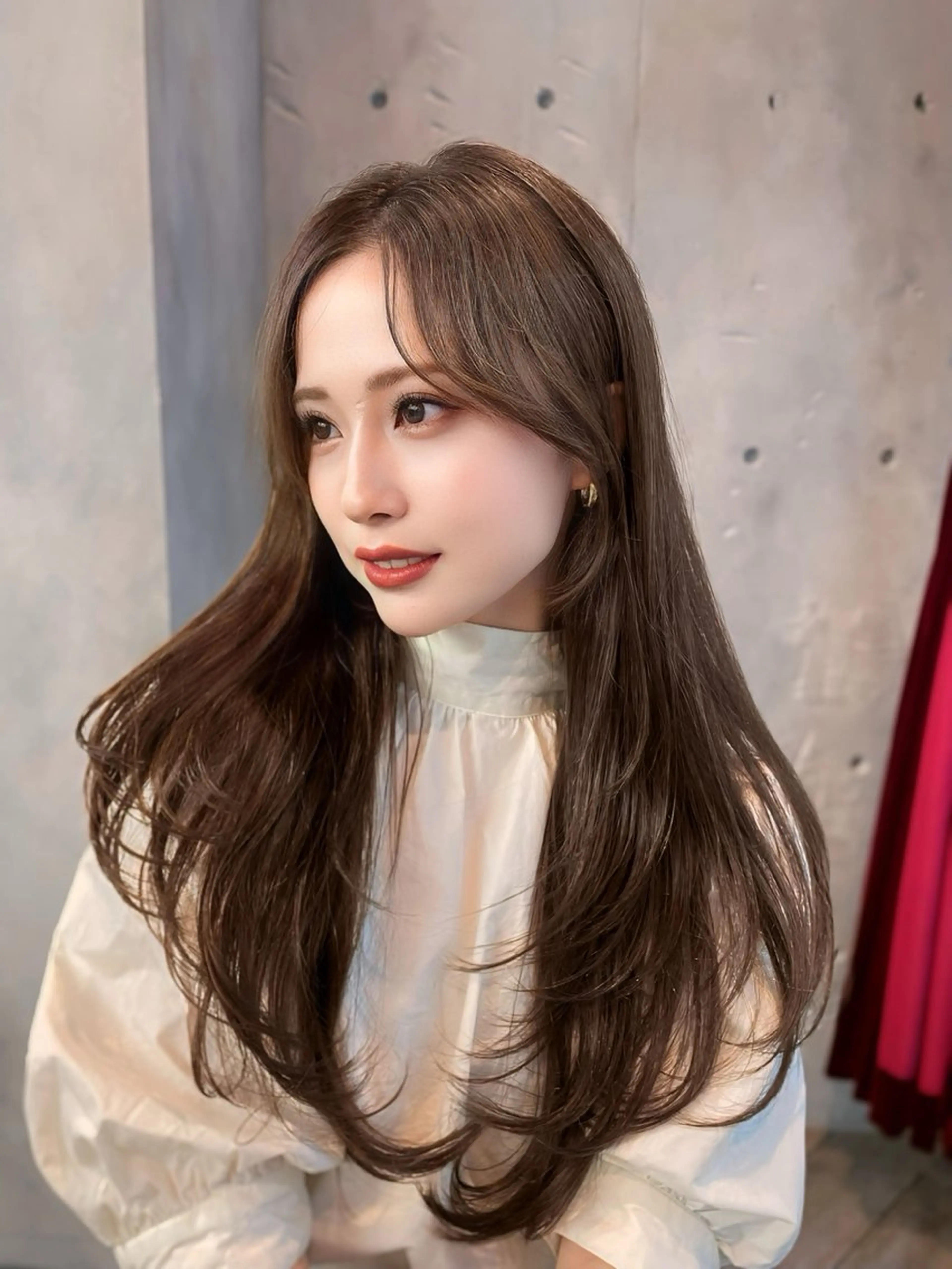 ロング カラー ヘアカラー トリートメント ロンド　ウル所属・レイヤー/縮毛矯正⭐ 特化美容師のヘアスタイル