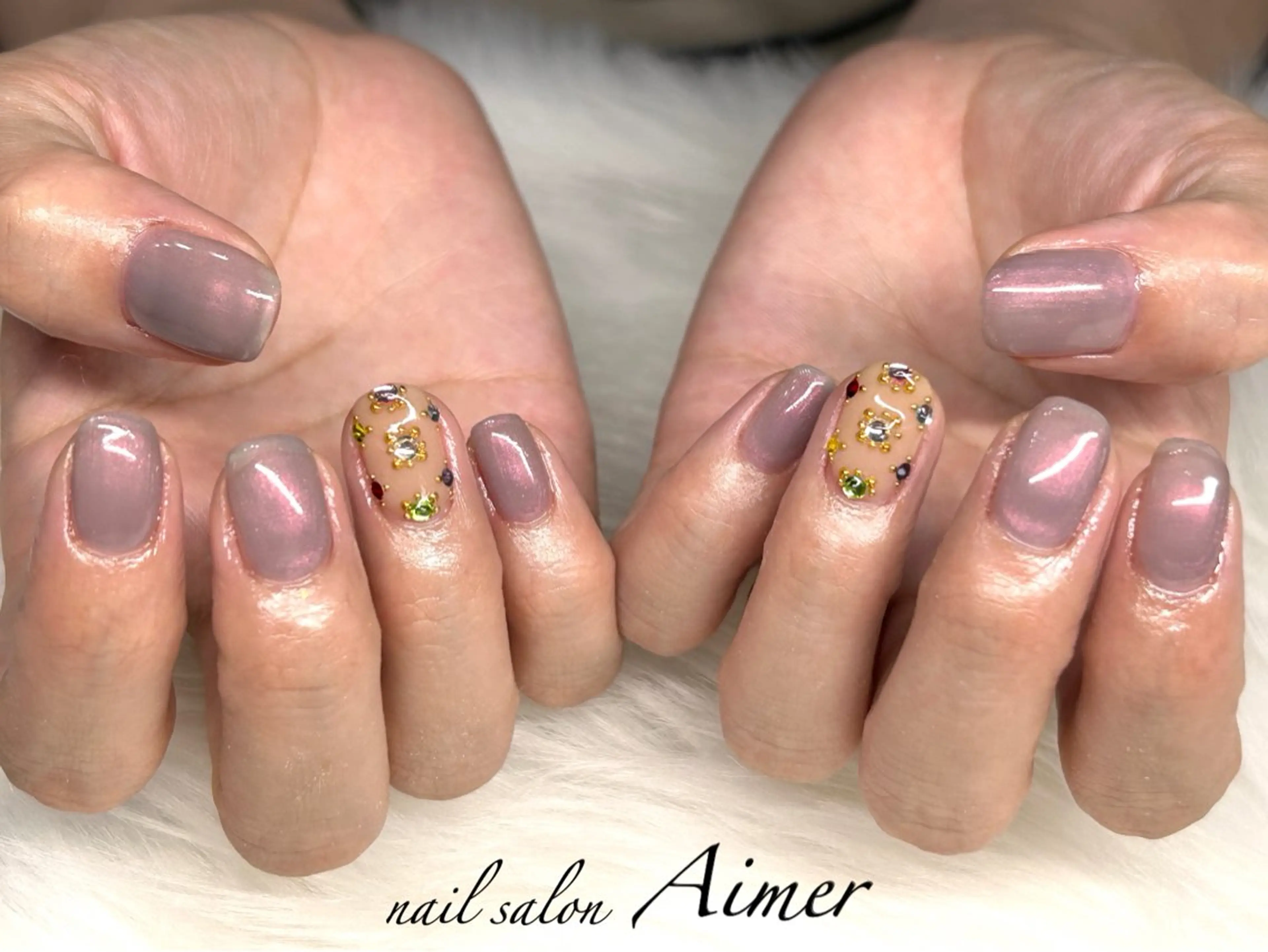 ネイル ハンドネイル nail salon Aimerのネイルデザイン