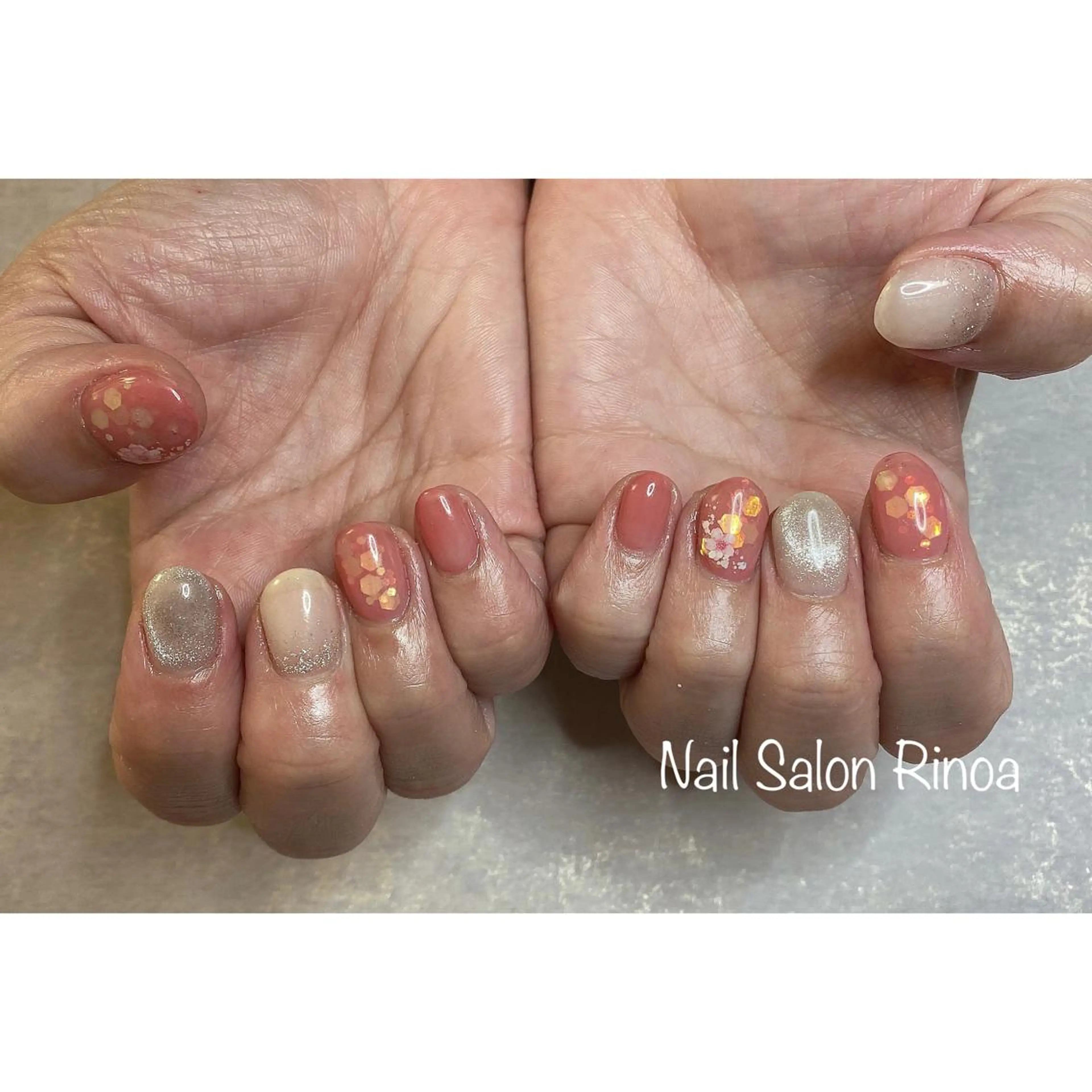 ネイル Nail Salon Rinoaのネイルデザイン