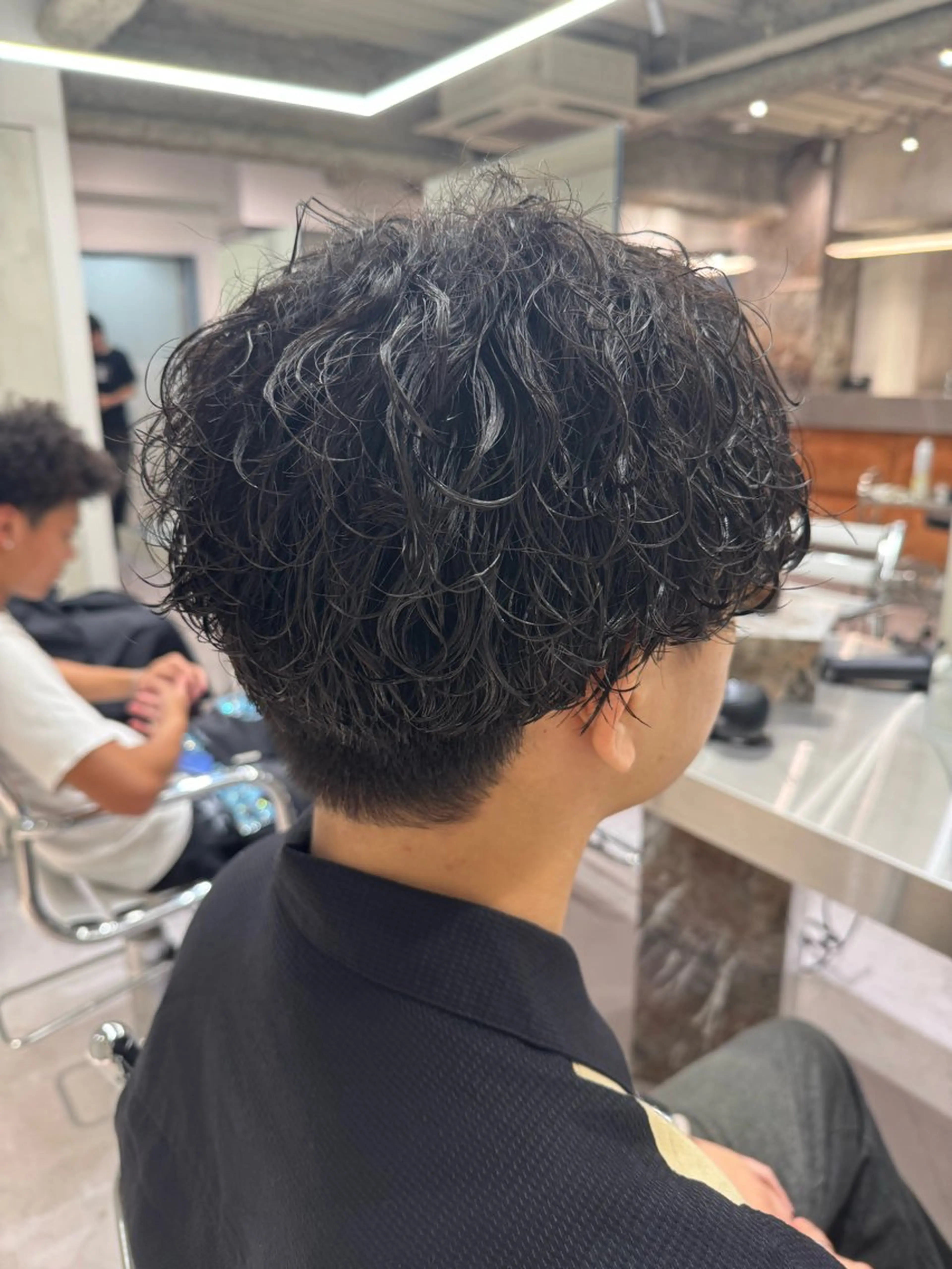 パーマ メンズ メンズパーマ メンズサロンU所属・ブリーチ/パーマ特化 片平和寿のヘアスタイル