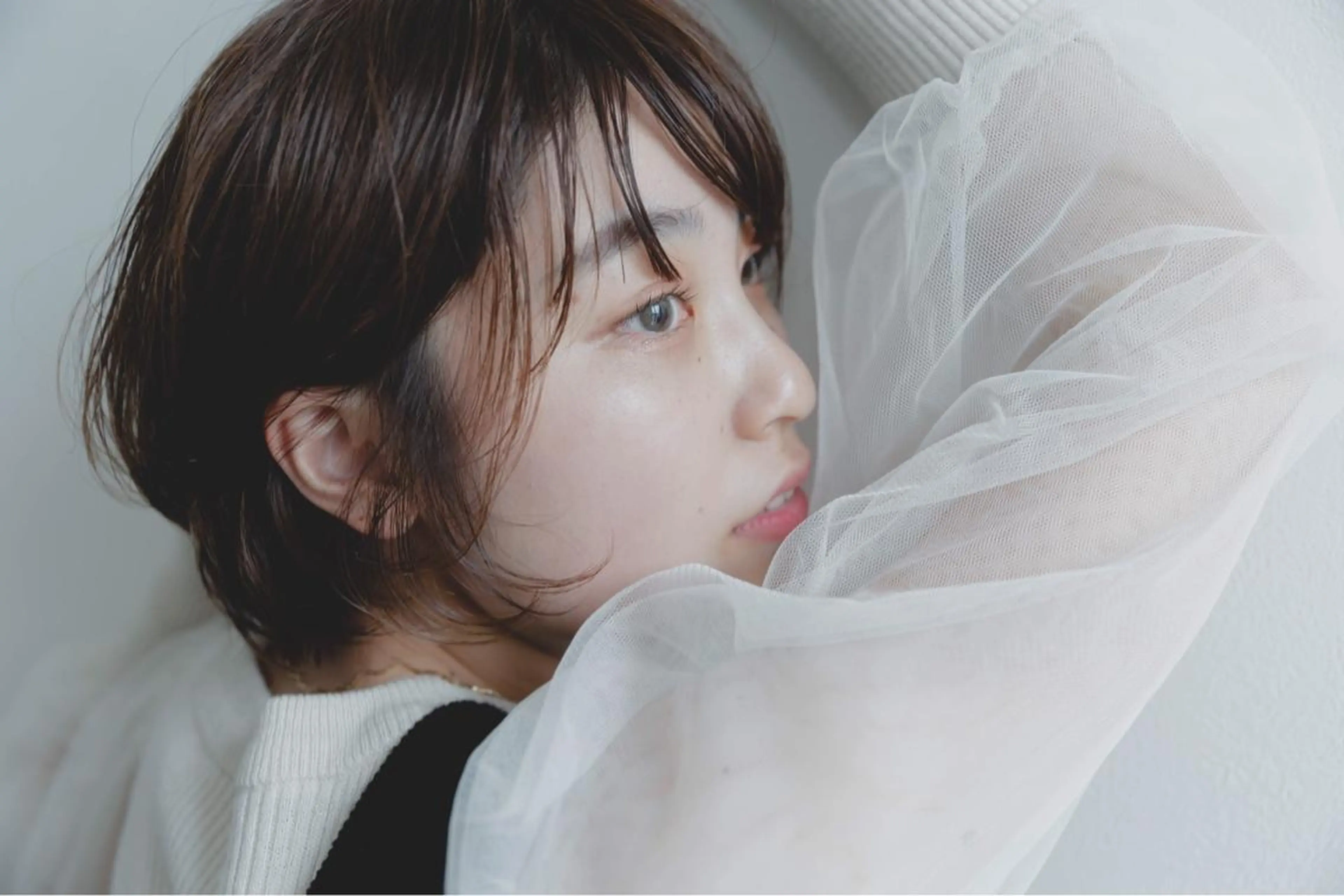 ショート カラー ツジガキ ユウスケのヘアスタイル
