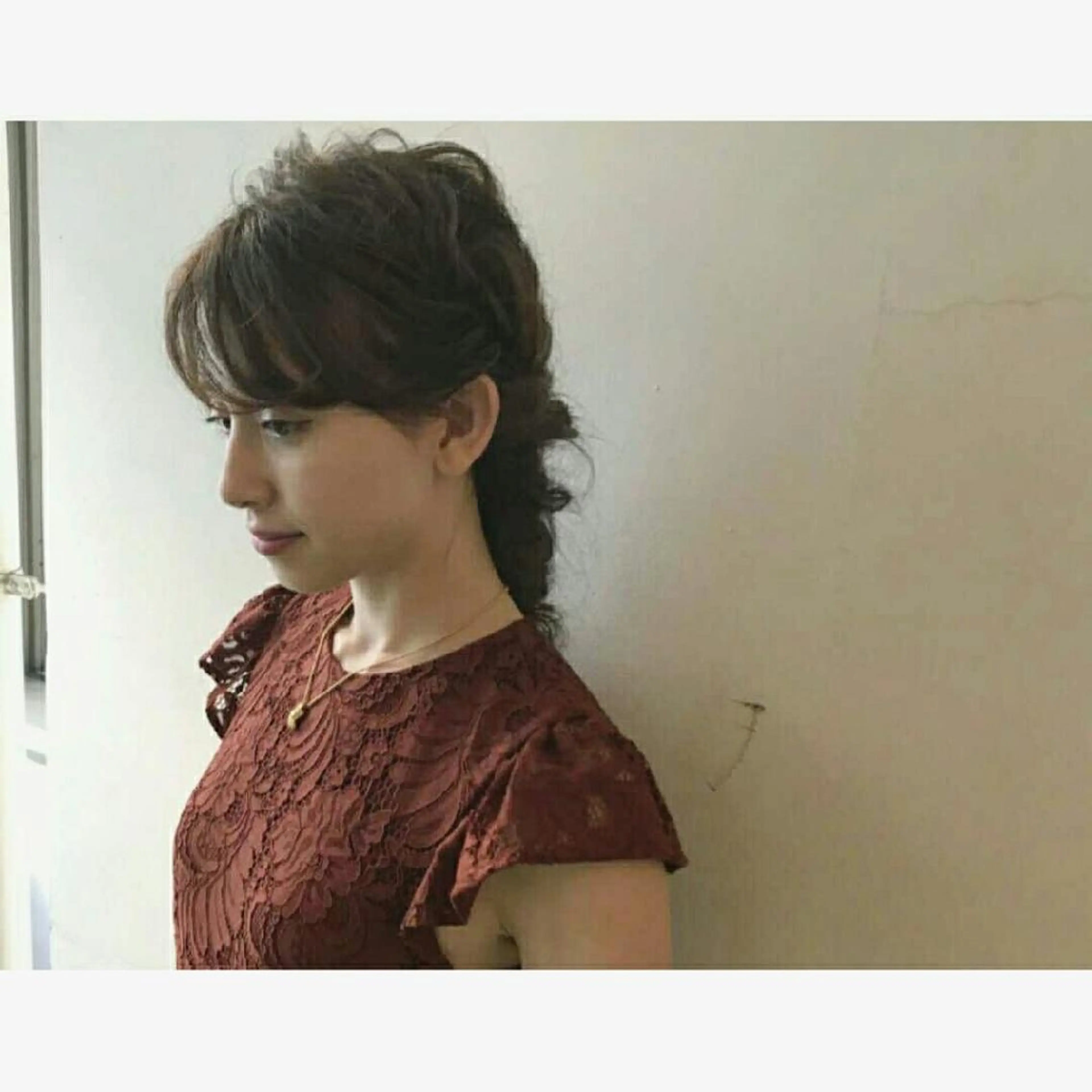ヘアアレンジ セミロング ⭐️ アユミ⭐️のヘアスタイル