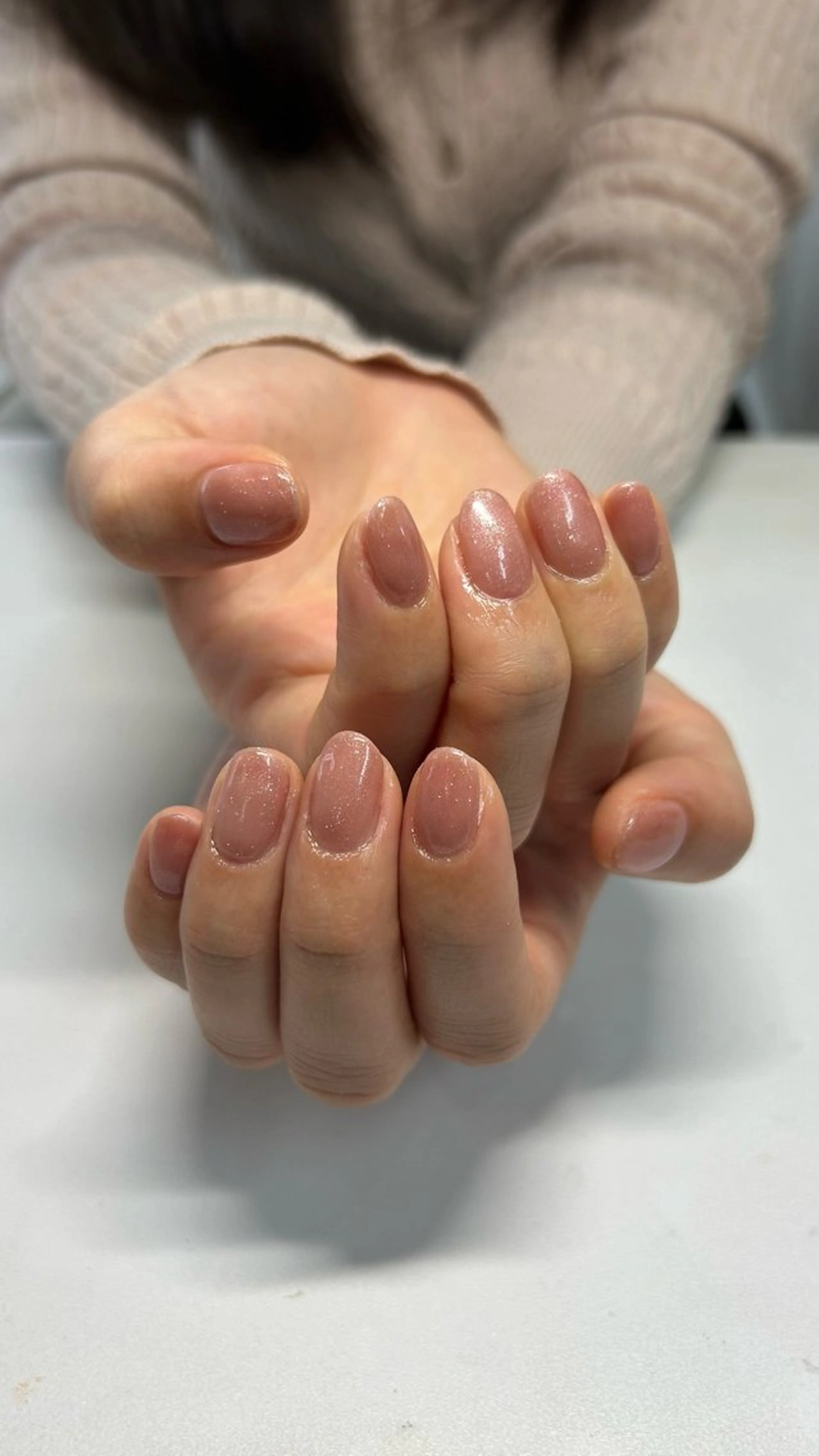 ネイル キラキラネイル ピンク 春ネイル 二階堂 晴菜のネイルデザイン