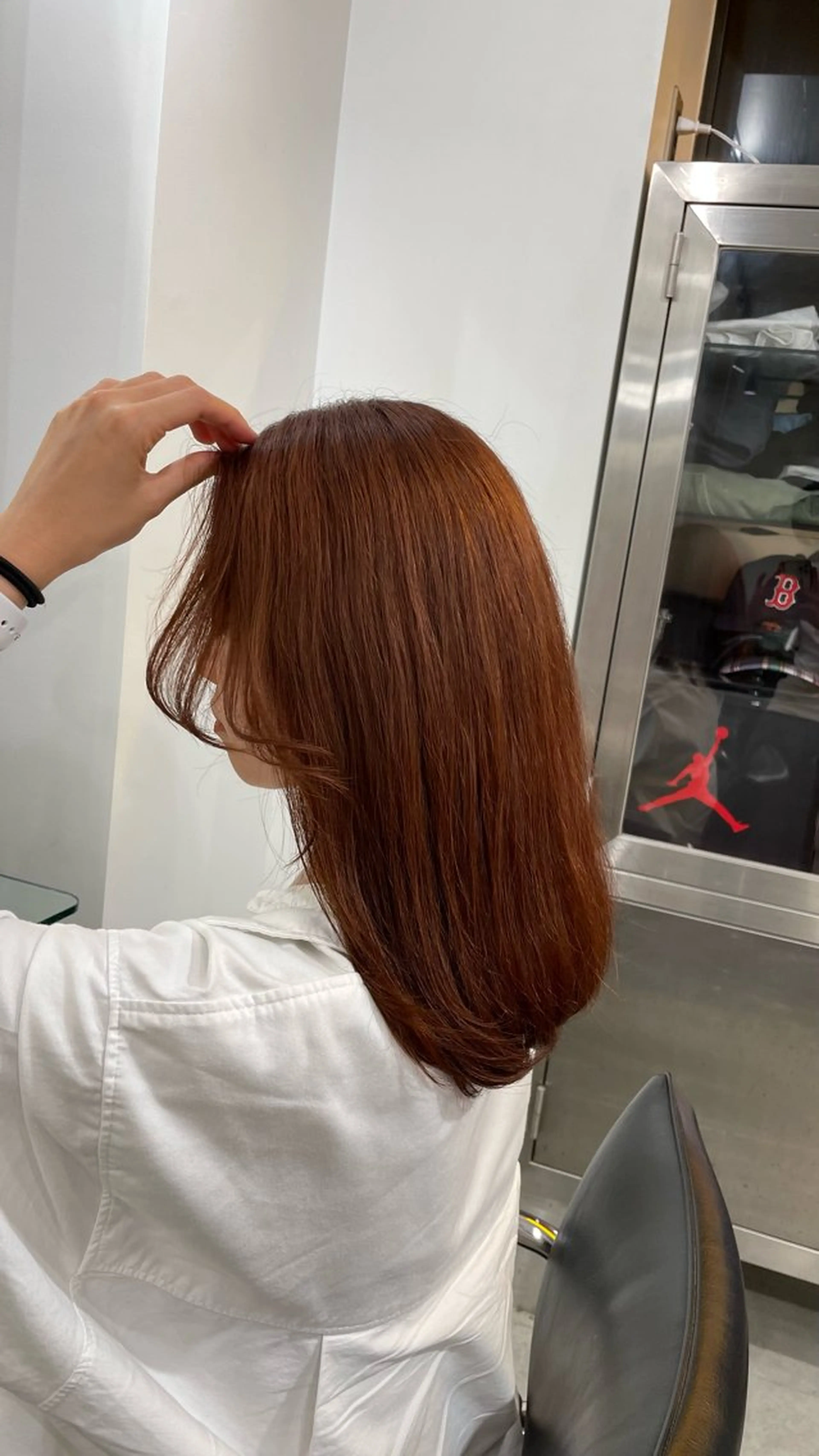 ロング カラー fifth 阿部楓のヘアスタイル