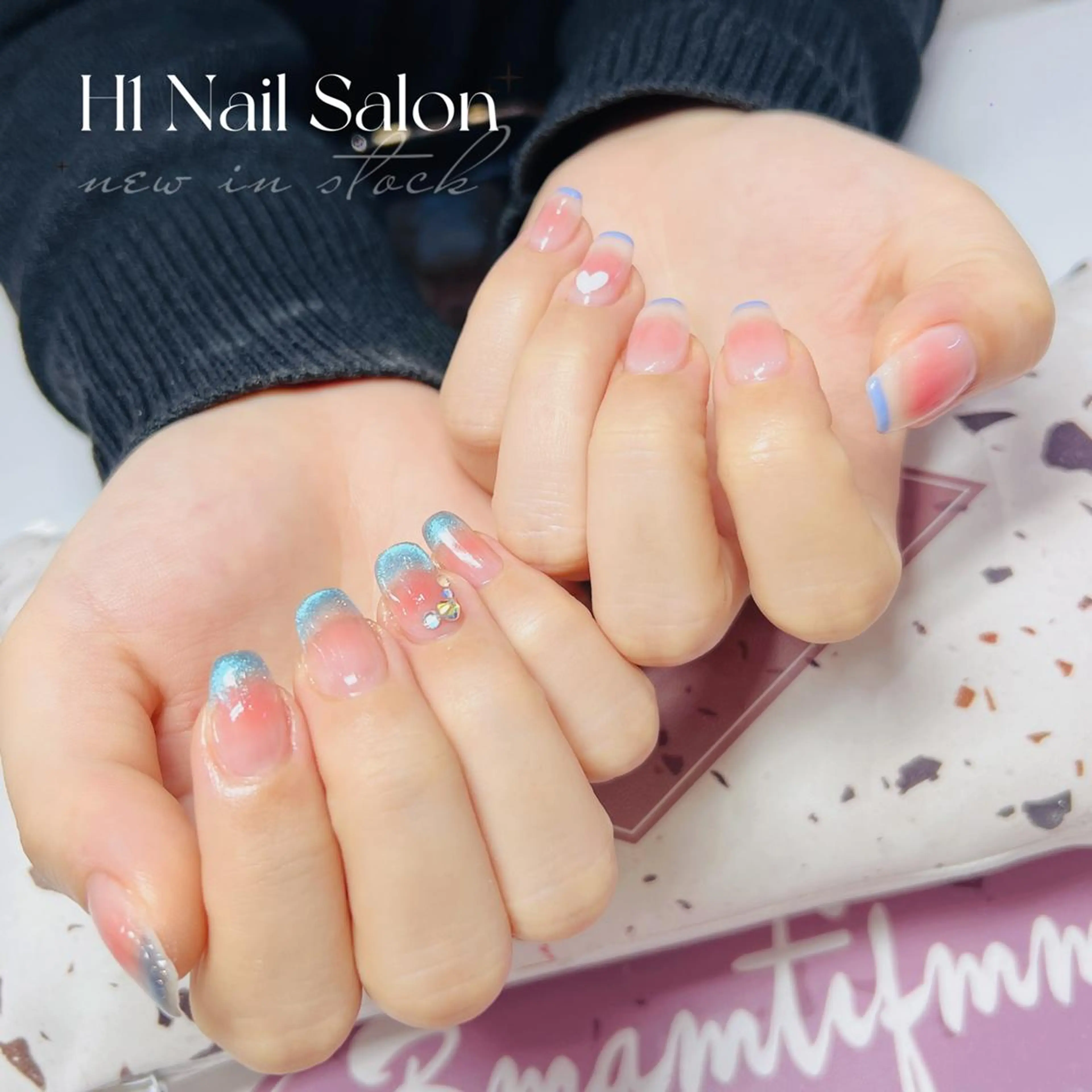 ネイル ミディアム H1 ネイル サロンのネイルデザイン