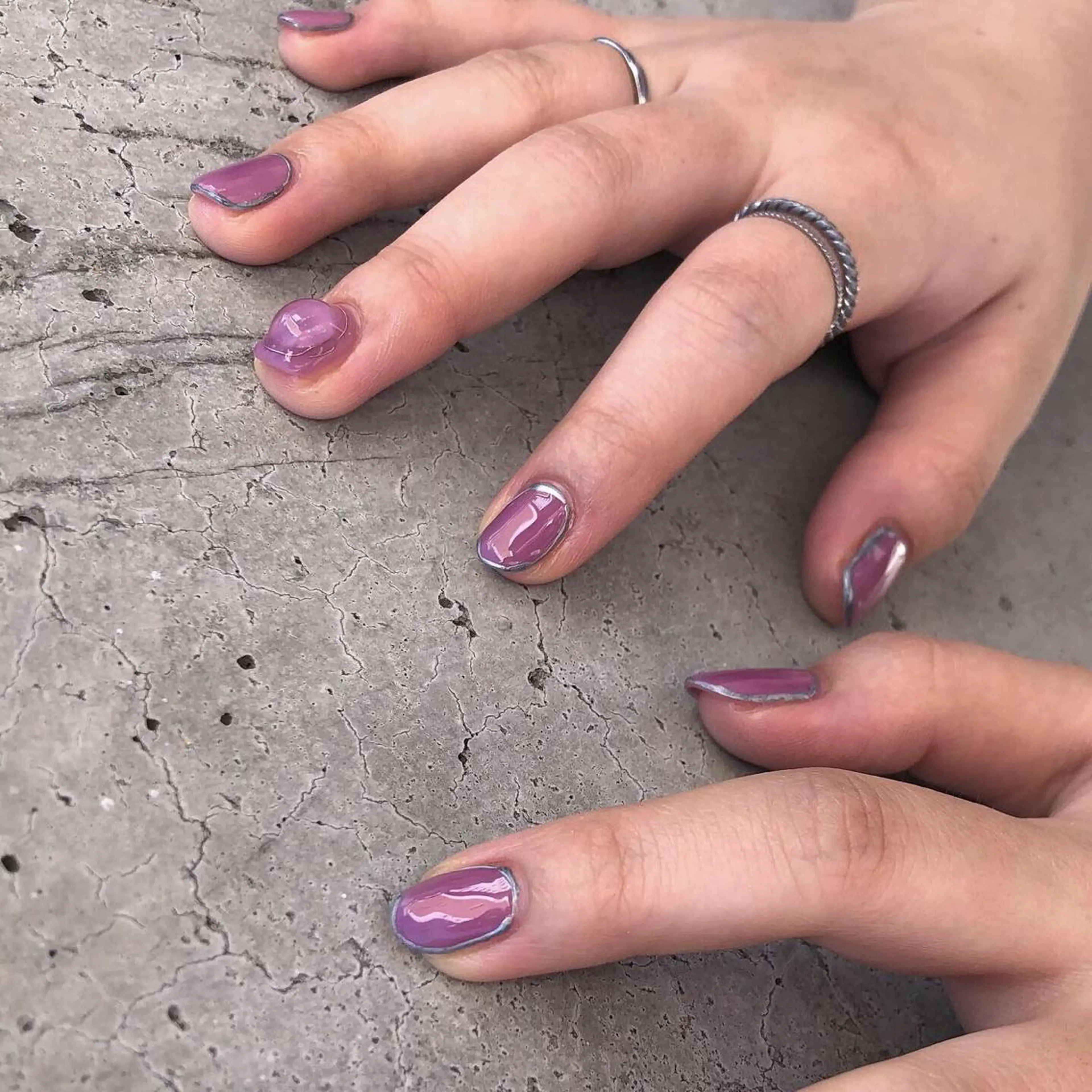ネイル ニュアンスネイル granveil所属・nail salon granveilのネイルデザイン