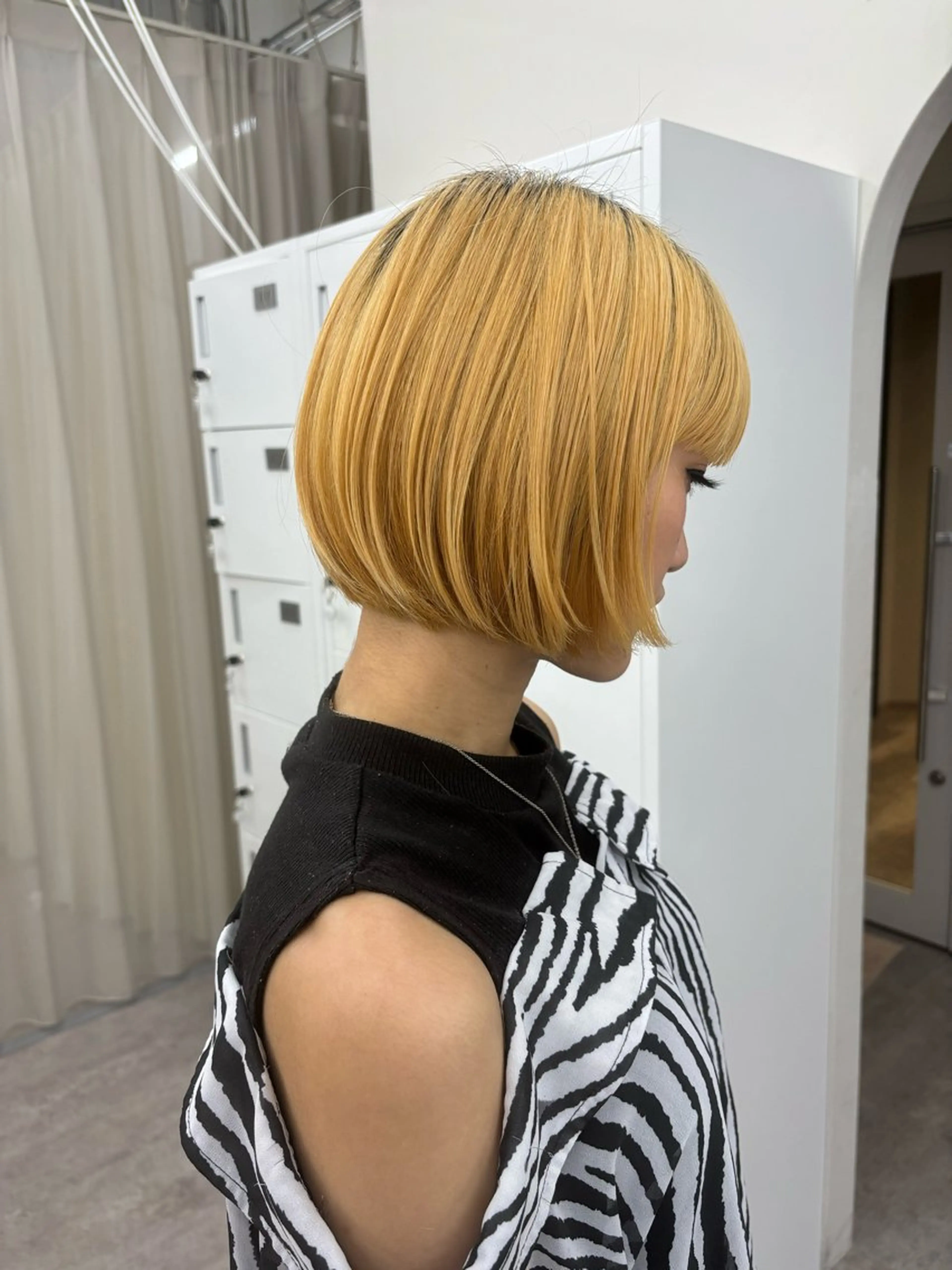 ショート ボブ garage.所属・吉田 慎冴/メンズパーマのヘアスタイル