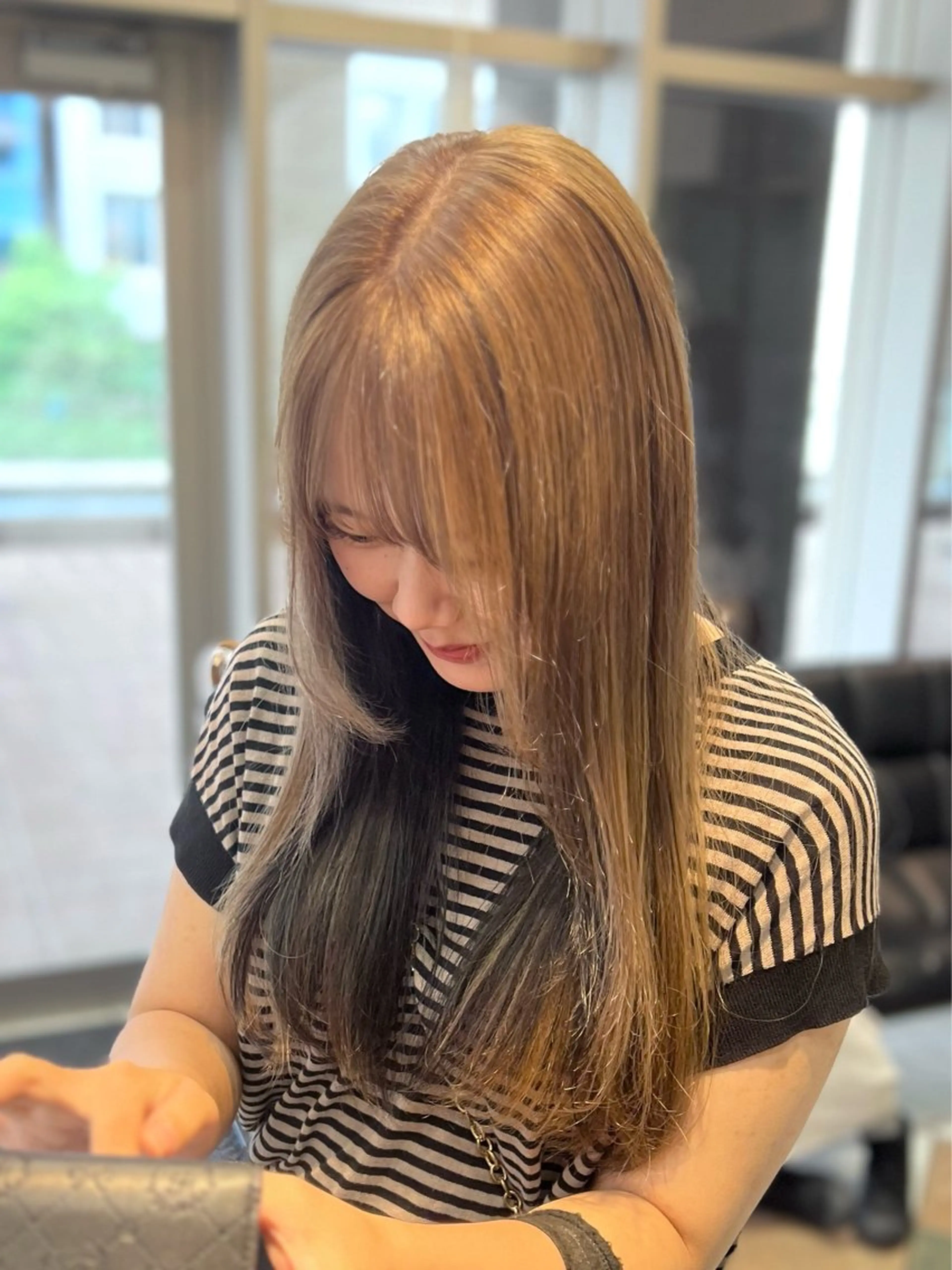 ロング カラー 🫧艶カラー 🫧Rione.のヘアスタイル