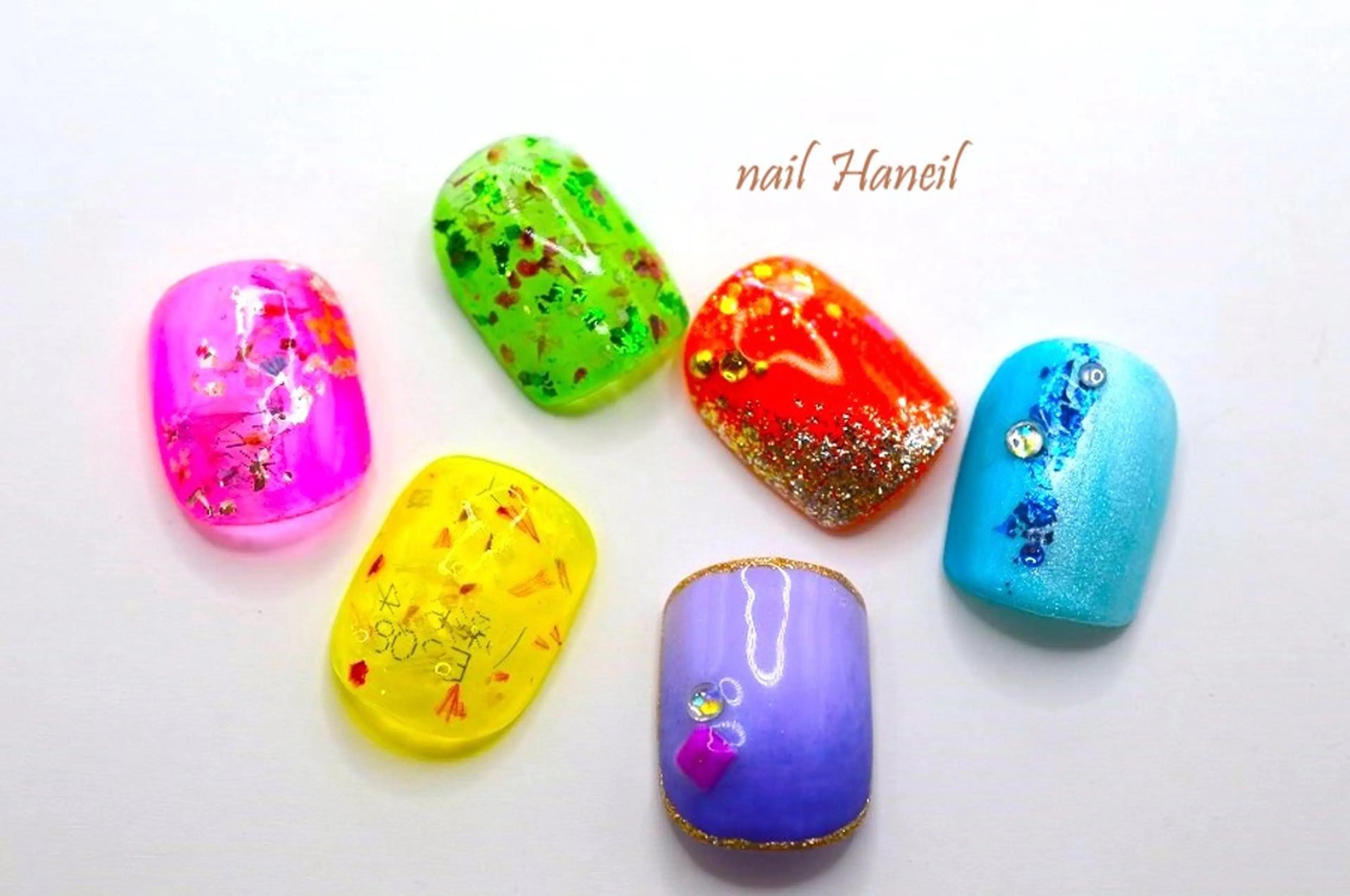 ネイル アートネイル フットネイル ジェルネイル グラデーション オフィスネイル フットネイル nail Haniel所属・半蔵門サロンハニエル 魅神 ちよのネイルデザイン