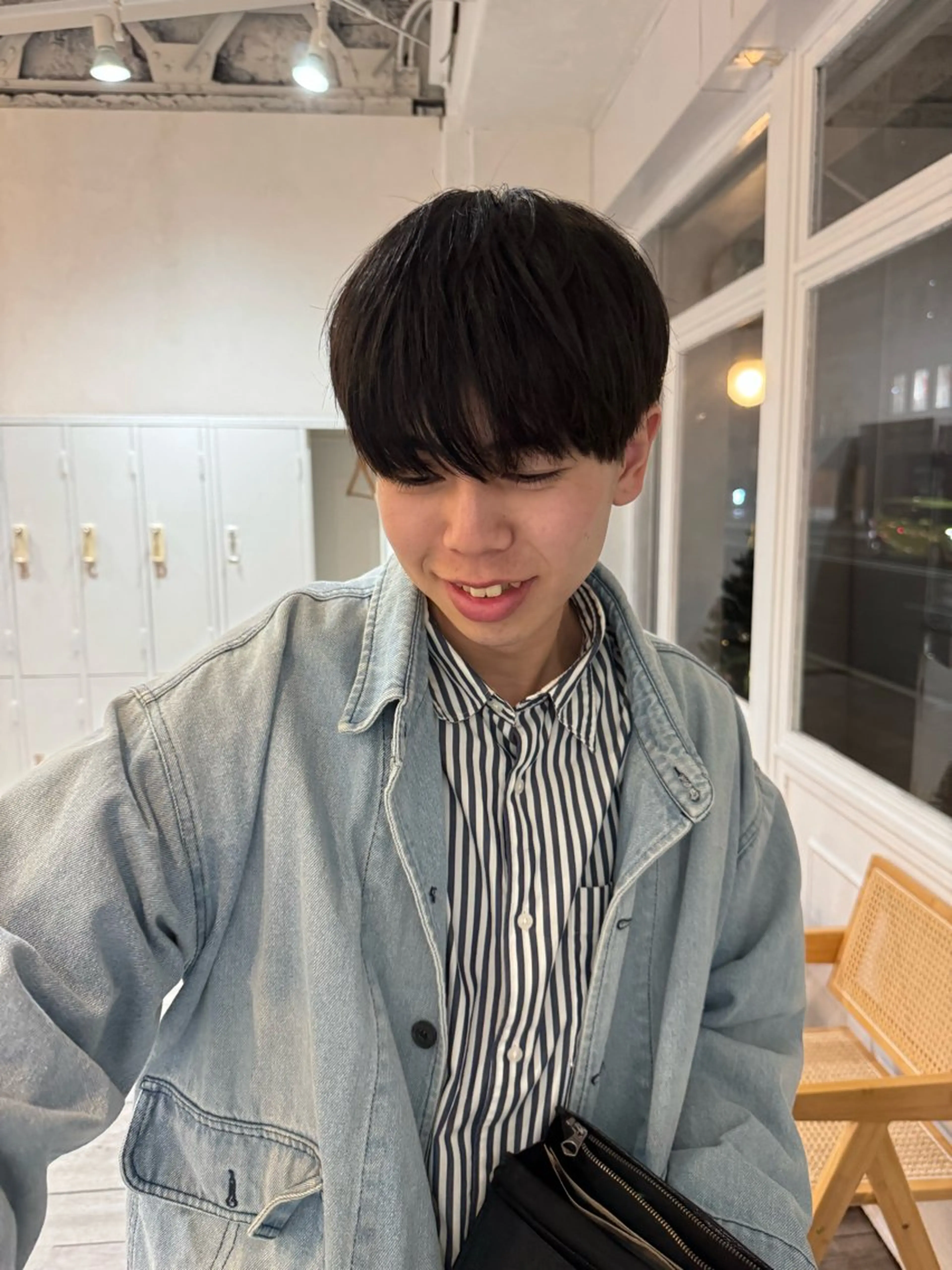 メンズ マッシュ カット ROMEO京橋 タナカユアンのヘアスタイル
