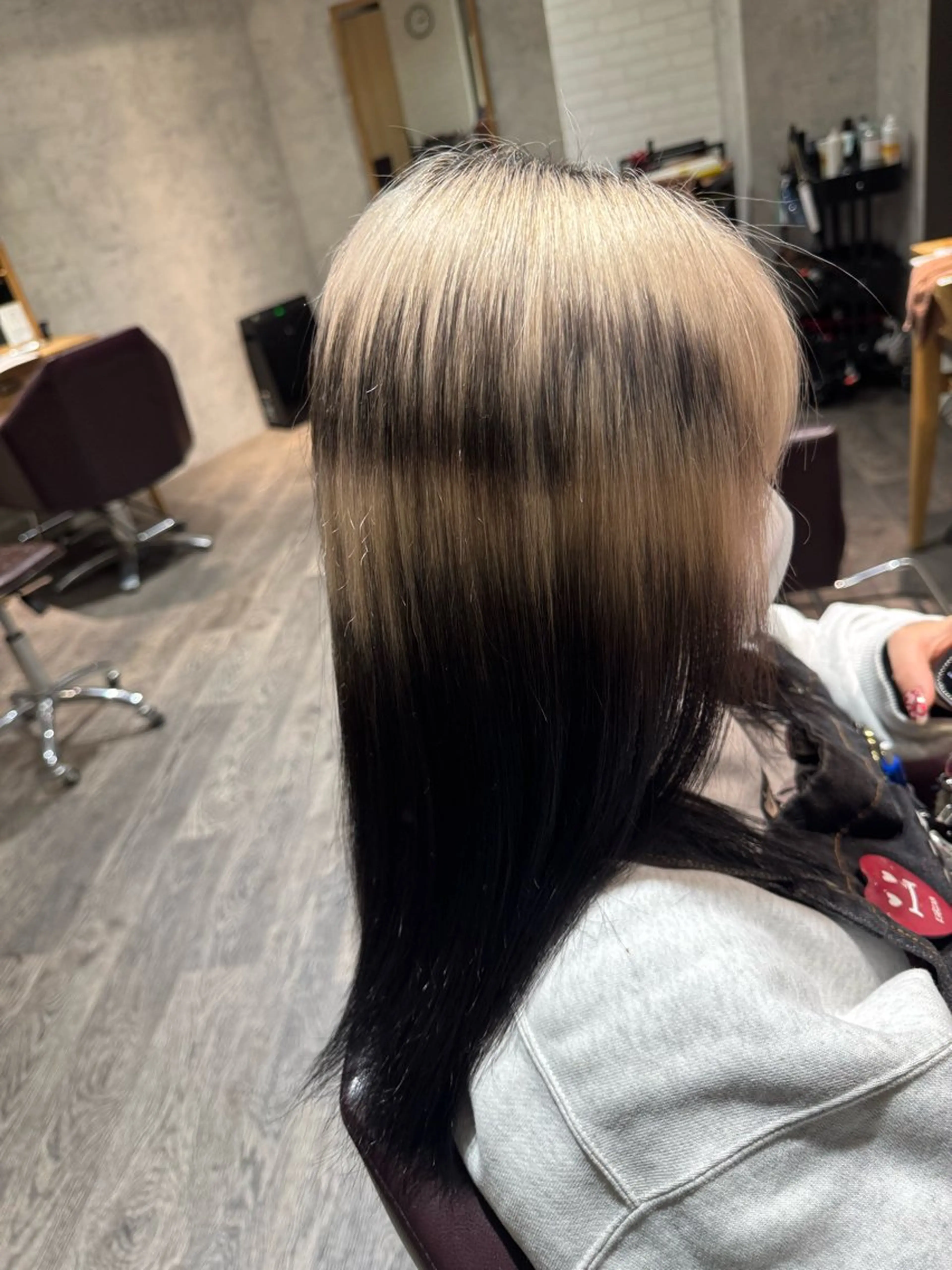 カラー デザインカラー ケアブリーチ💫 Masaki❄️のヘアスタイル