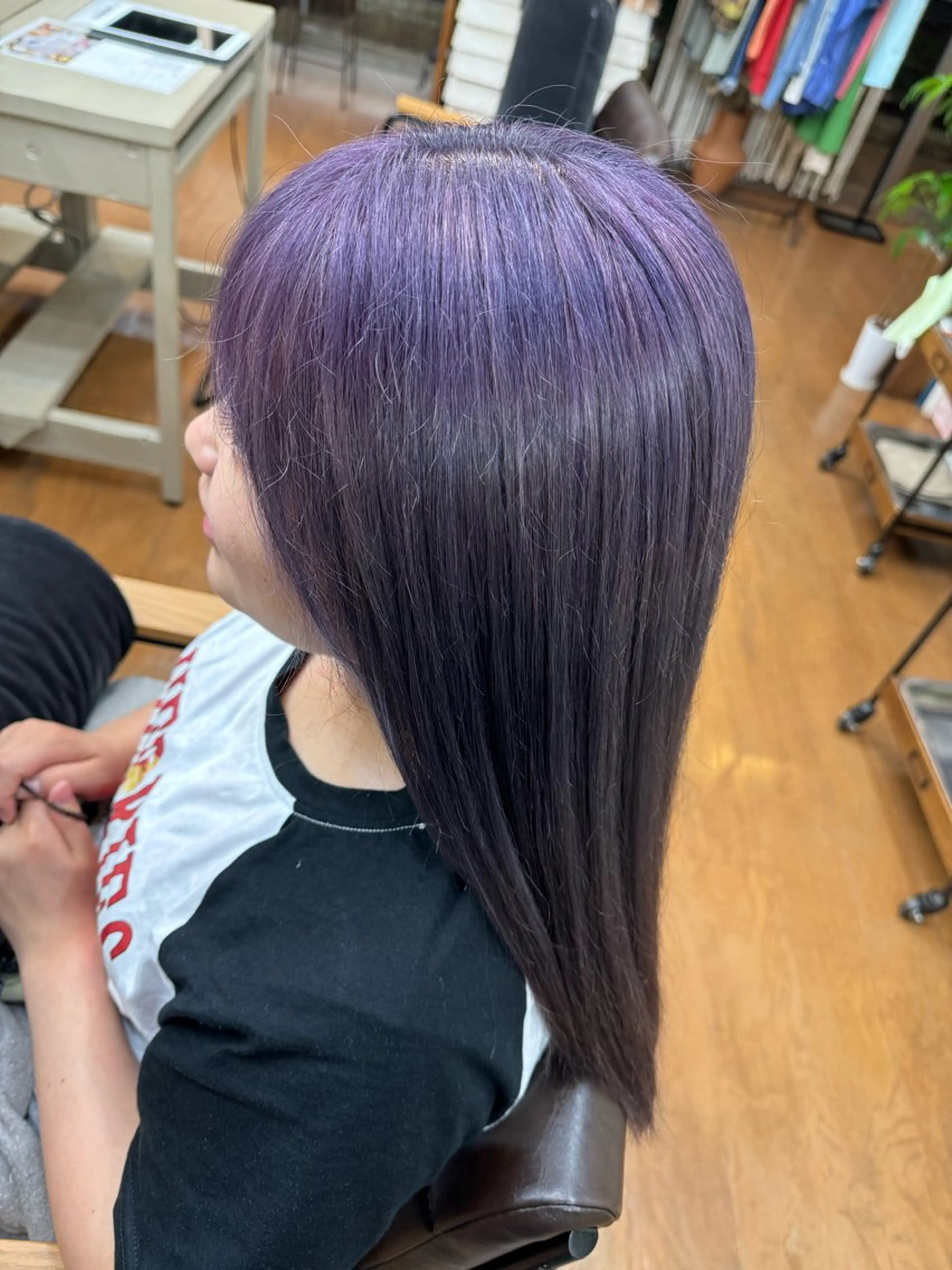 ロング カラー ダブルカラー ヘアカラー ハイトーンカラー💍 SUZUNE🐣のヘアスタイル