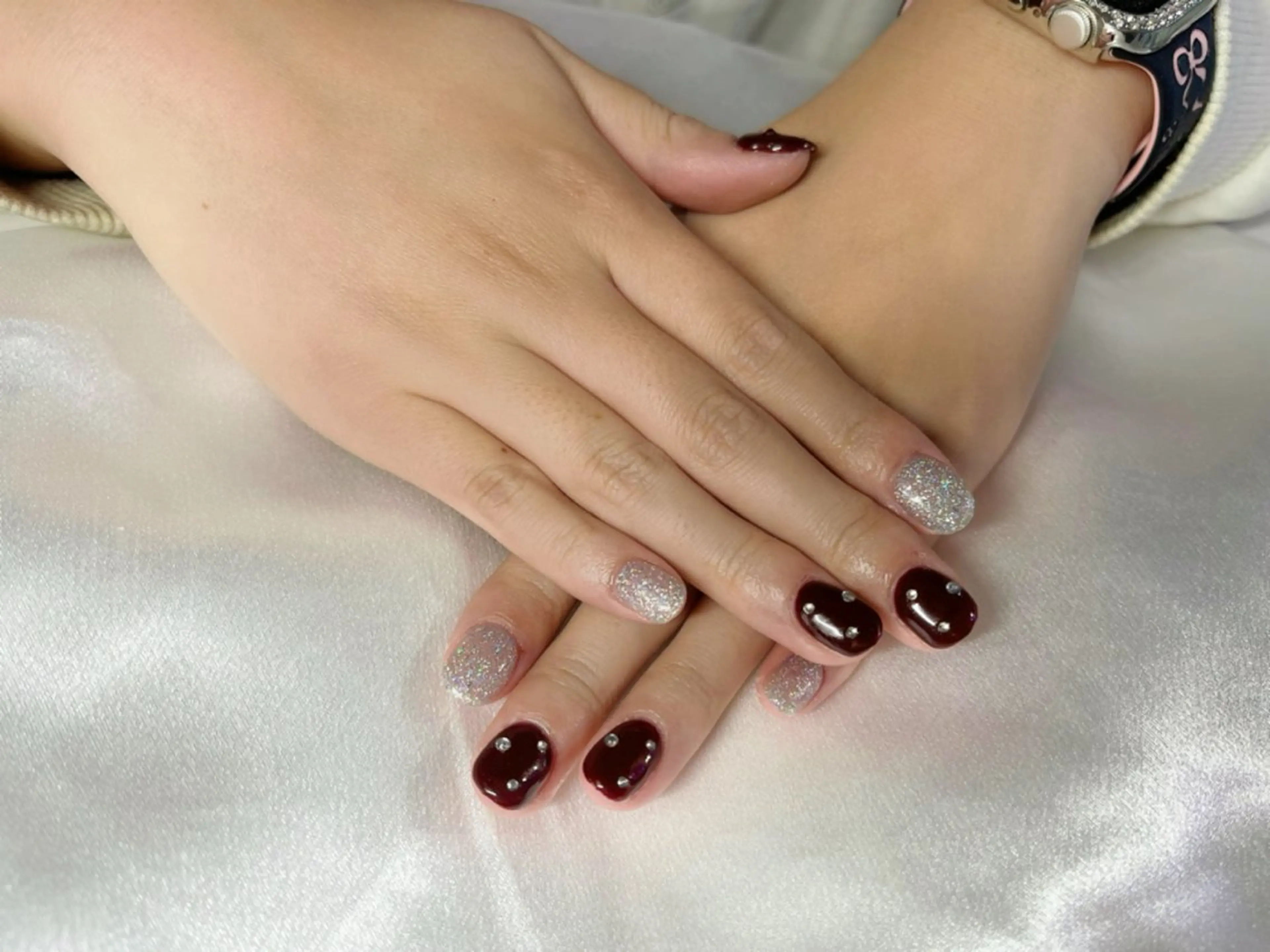 ネイル 冬ネイル nailsalon STYLE.所属・🍯 RIOのネイルデザイン