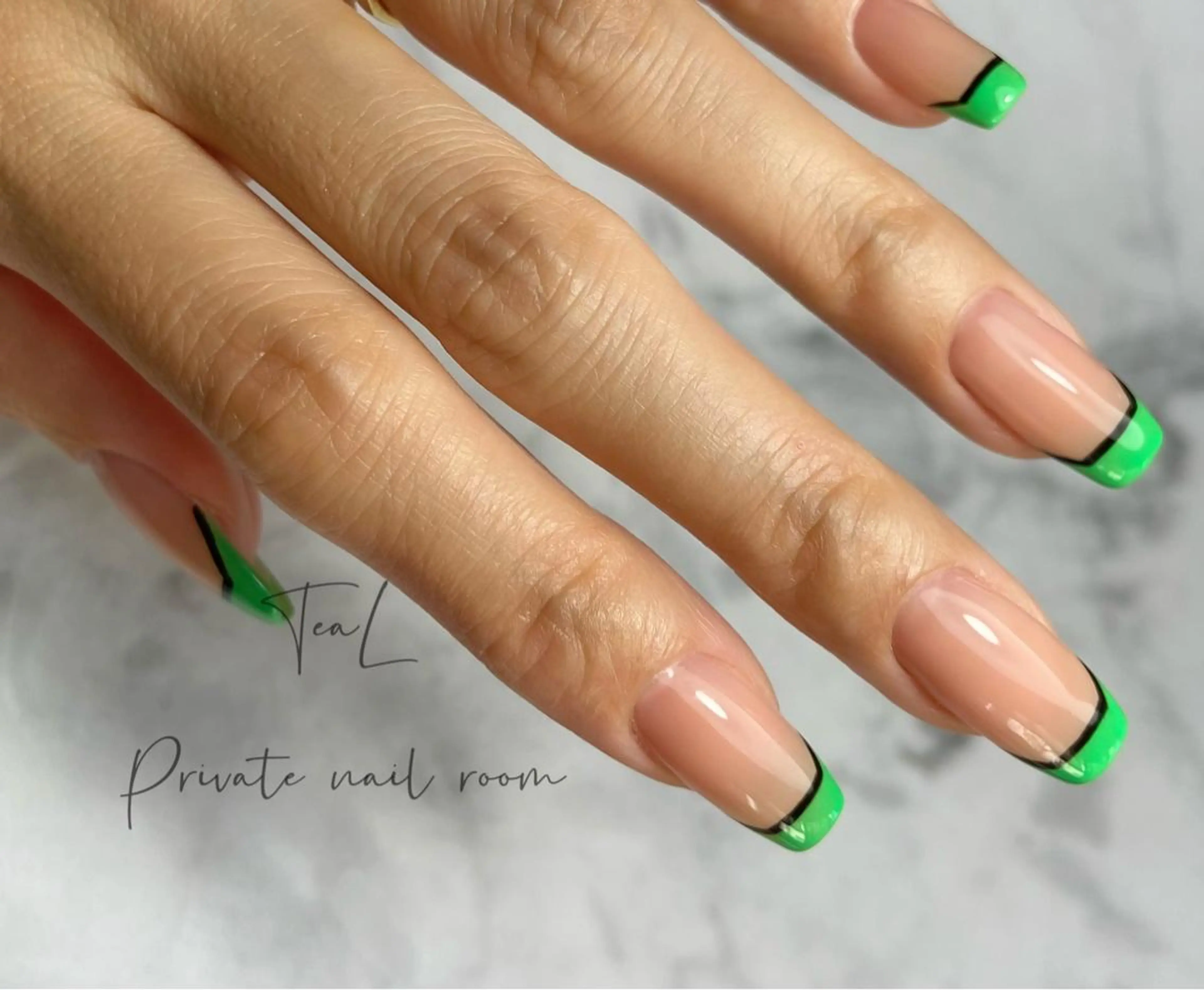 ネイル ハンドネイル TeaL nailのネイルデザイン