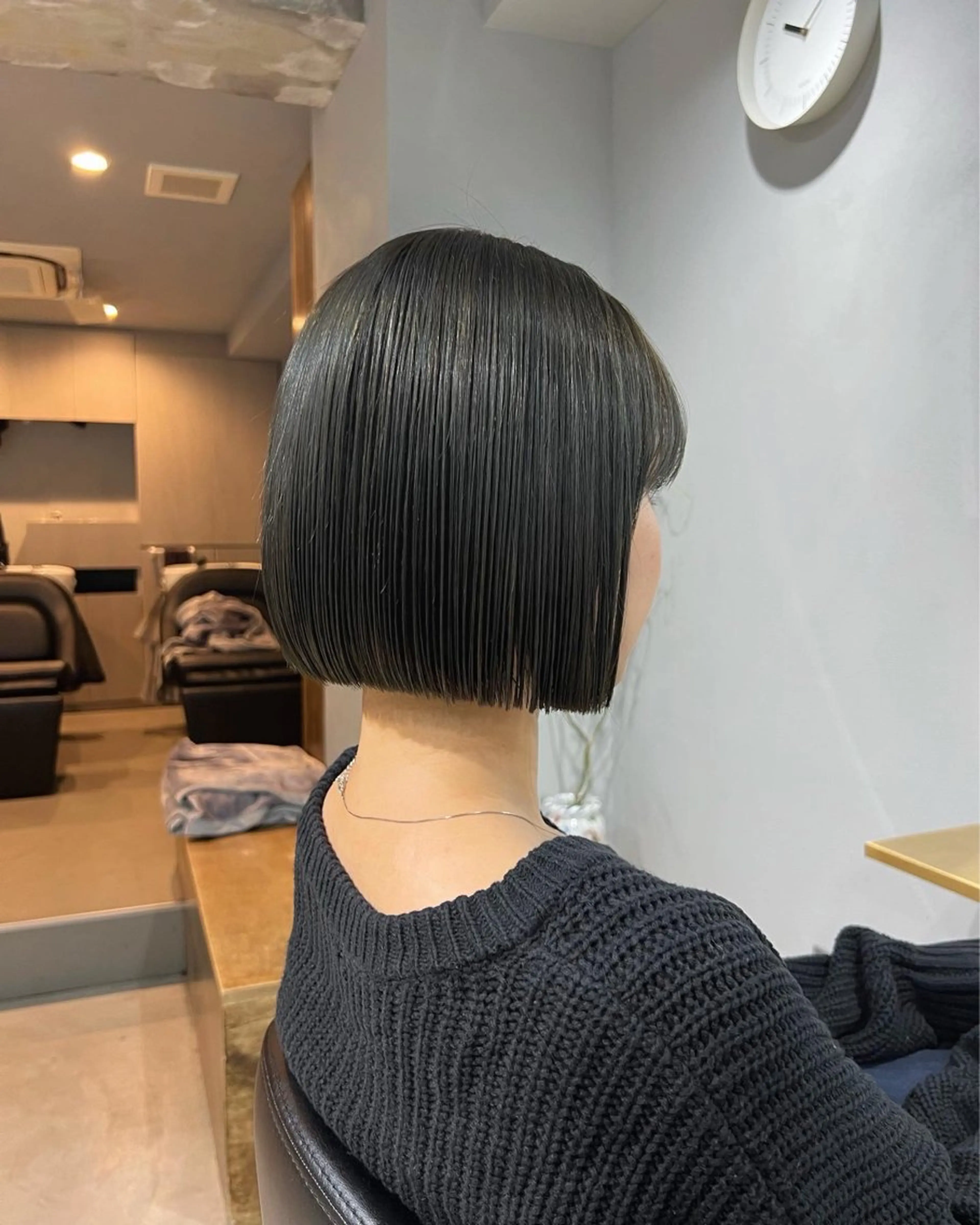 ショート カラー ヘアカラー トリートメント 【arc】akane オリーブ/ベージュのヘアスタイル
