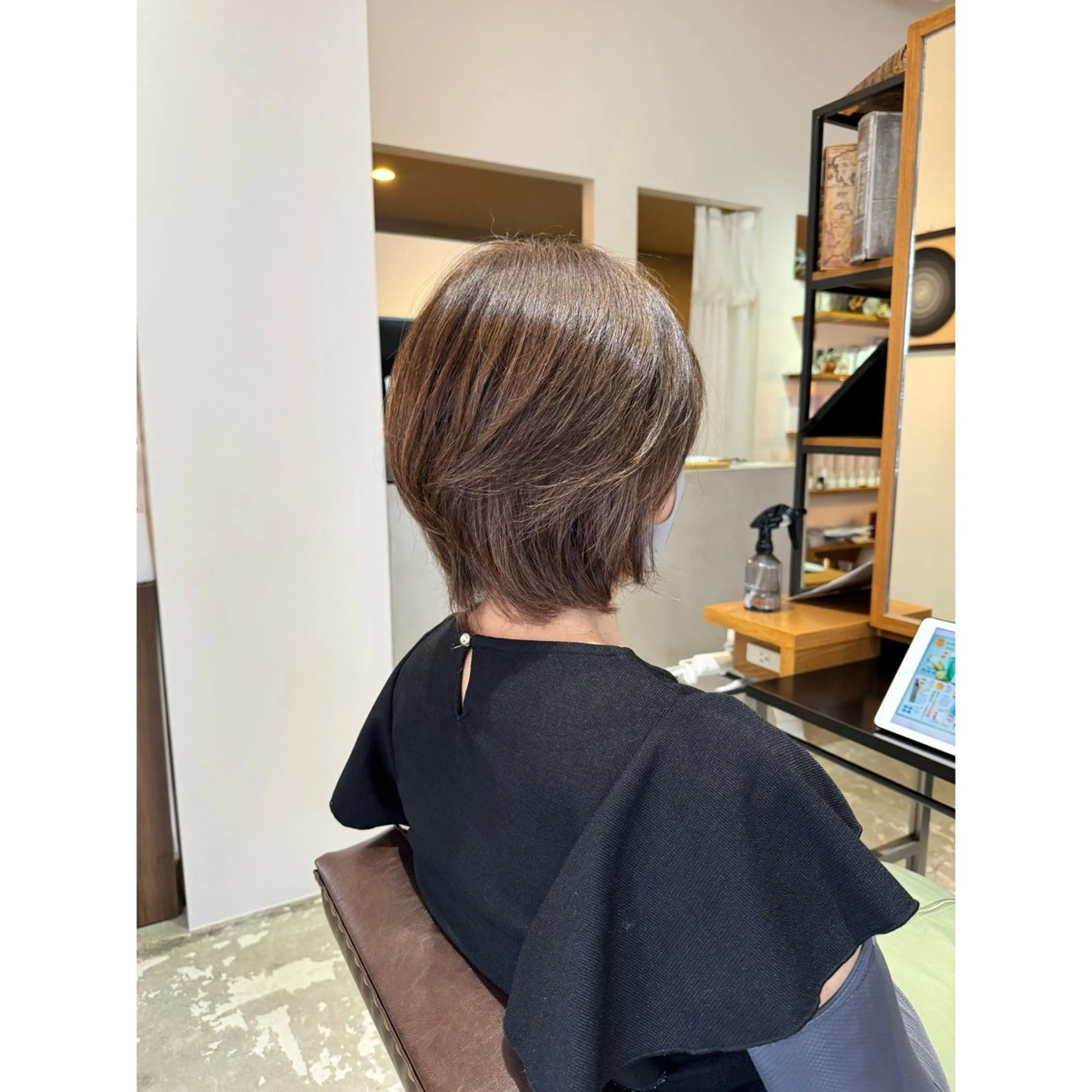 ショート カット 喜友名洸季 anoneのヘアスタイル