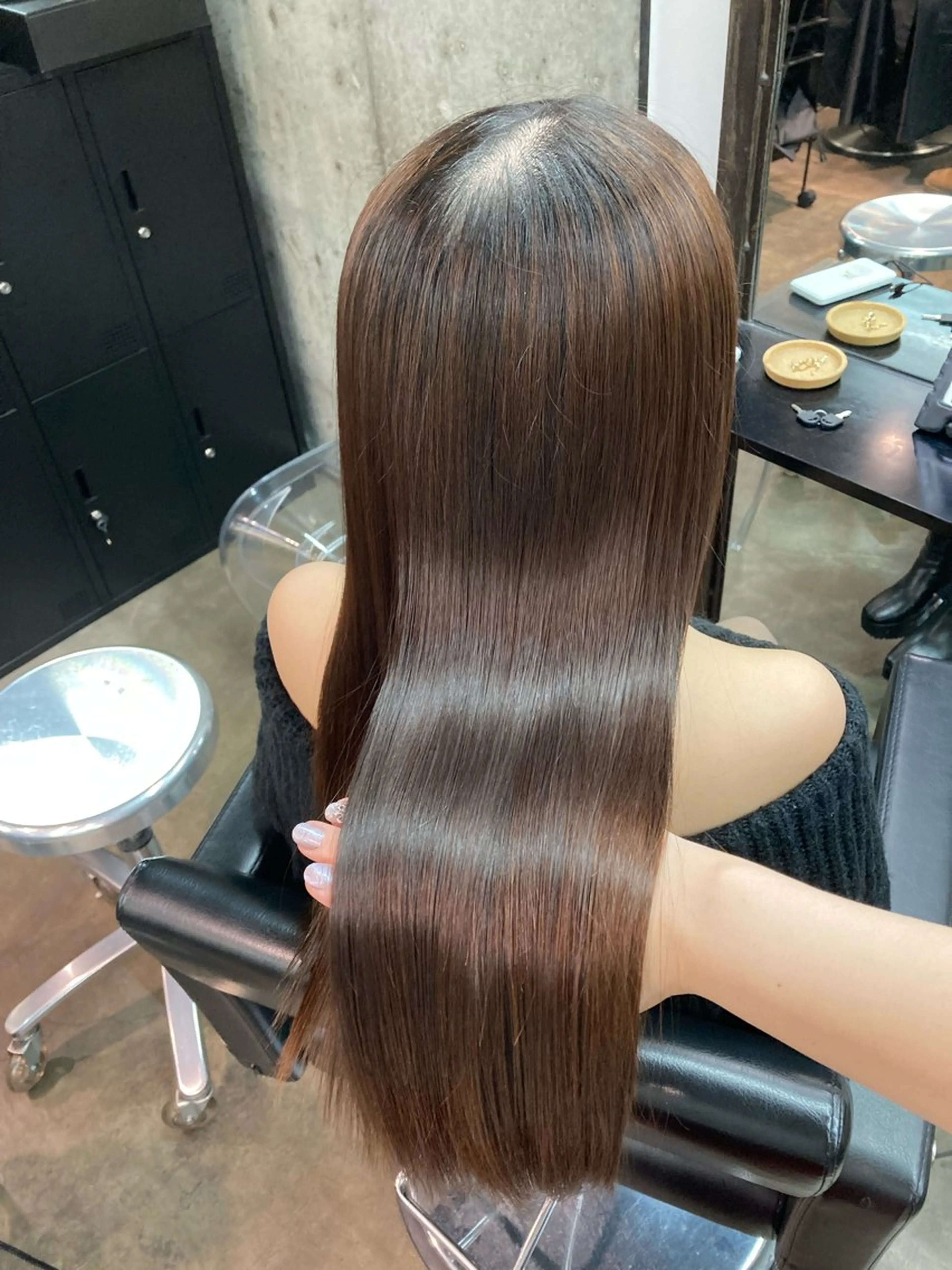 ロング カラー トリートメント ✨最安値✨エクステ カラー🌼つきな🌼のヘアスタイル