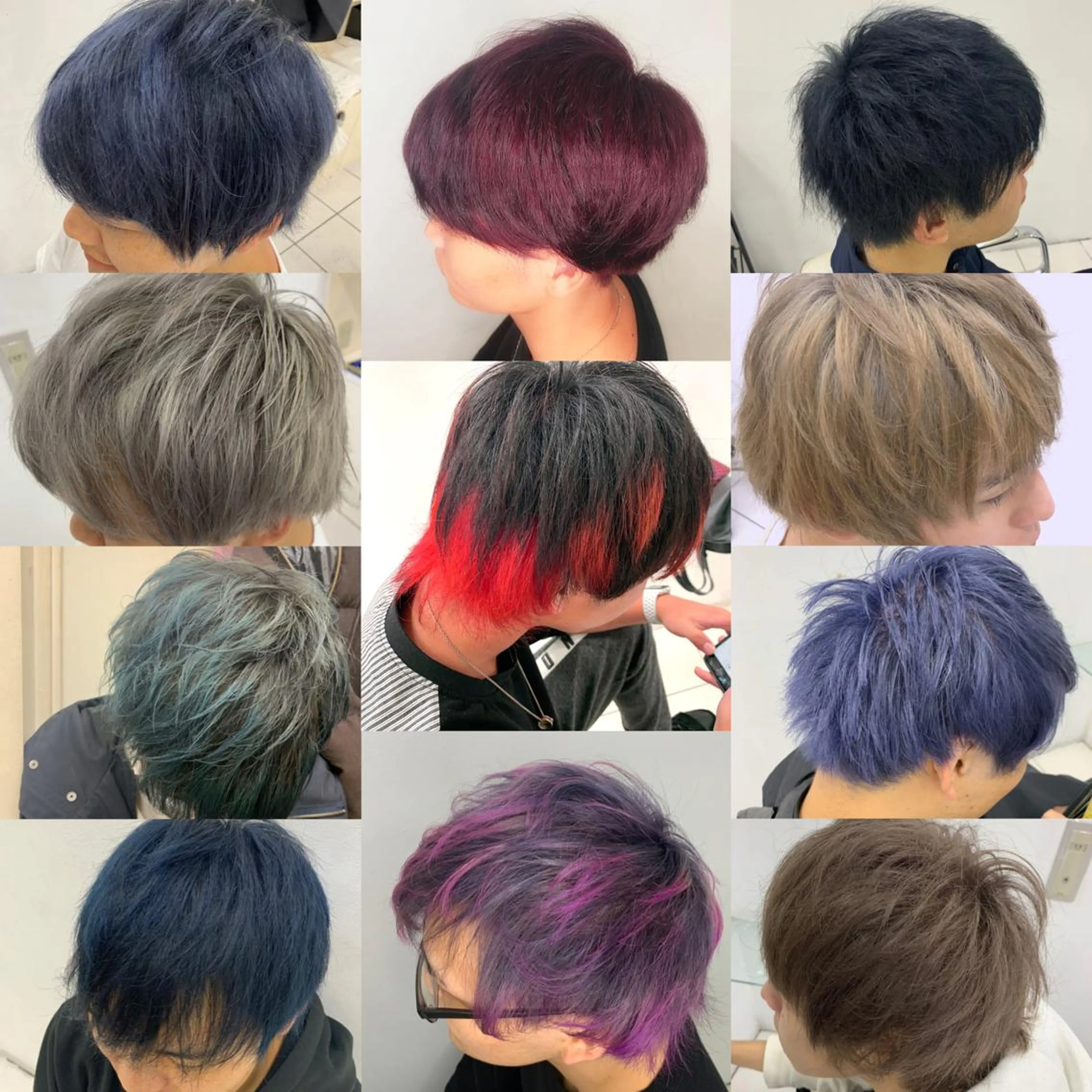 カラー メンズ 中谷 大介のヘアスタイル