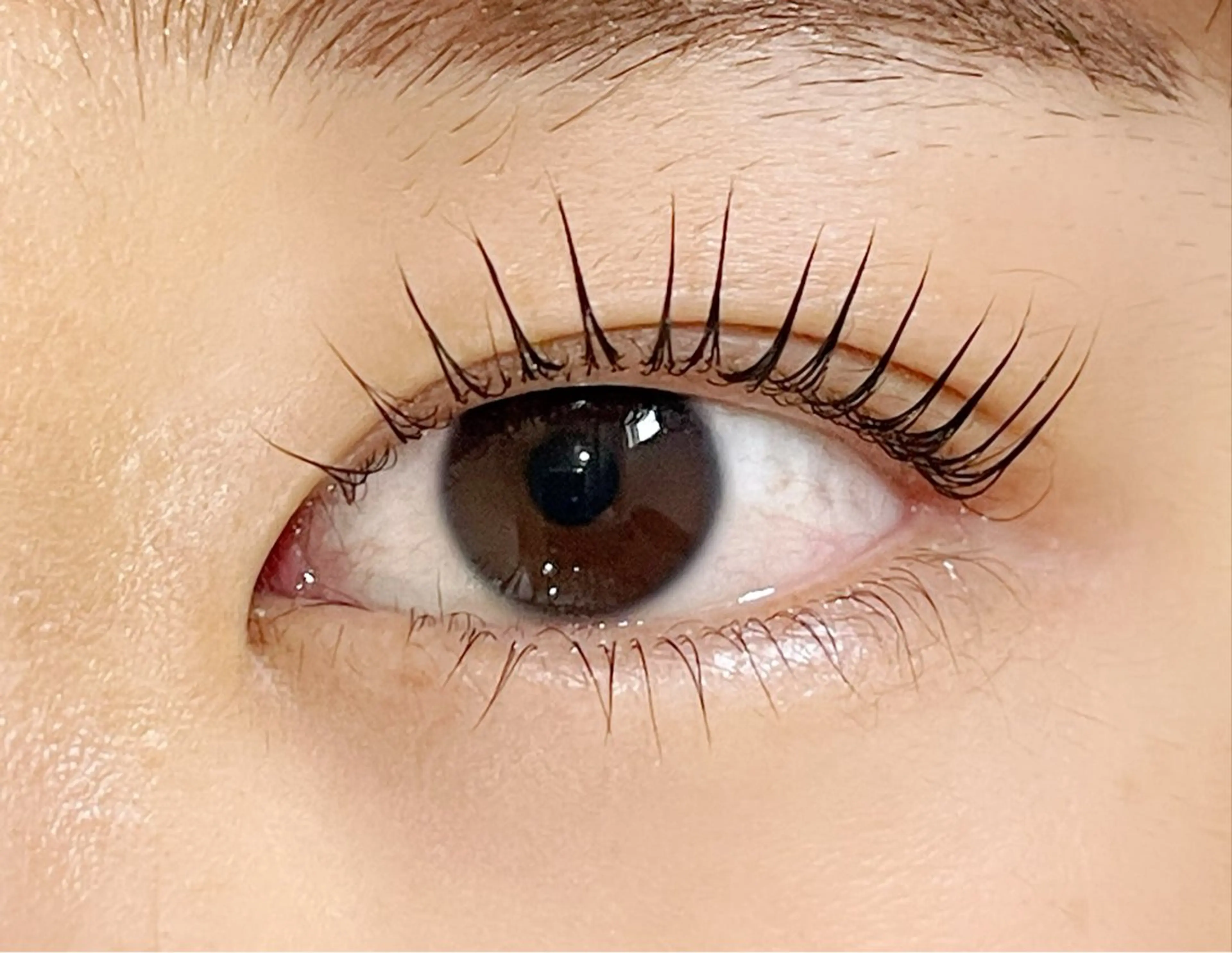 マツエク・マツパ 下まつげエクステ 一重×まつ毛パーマ マツパ be_ なつきの眉毛・アイブロウイメージ