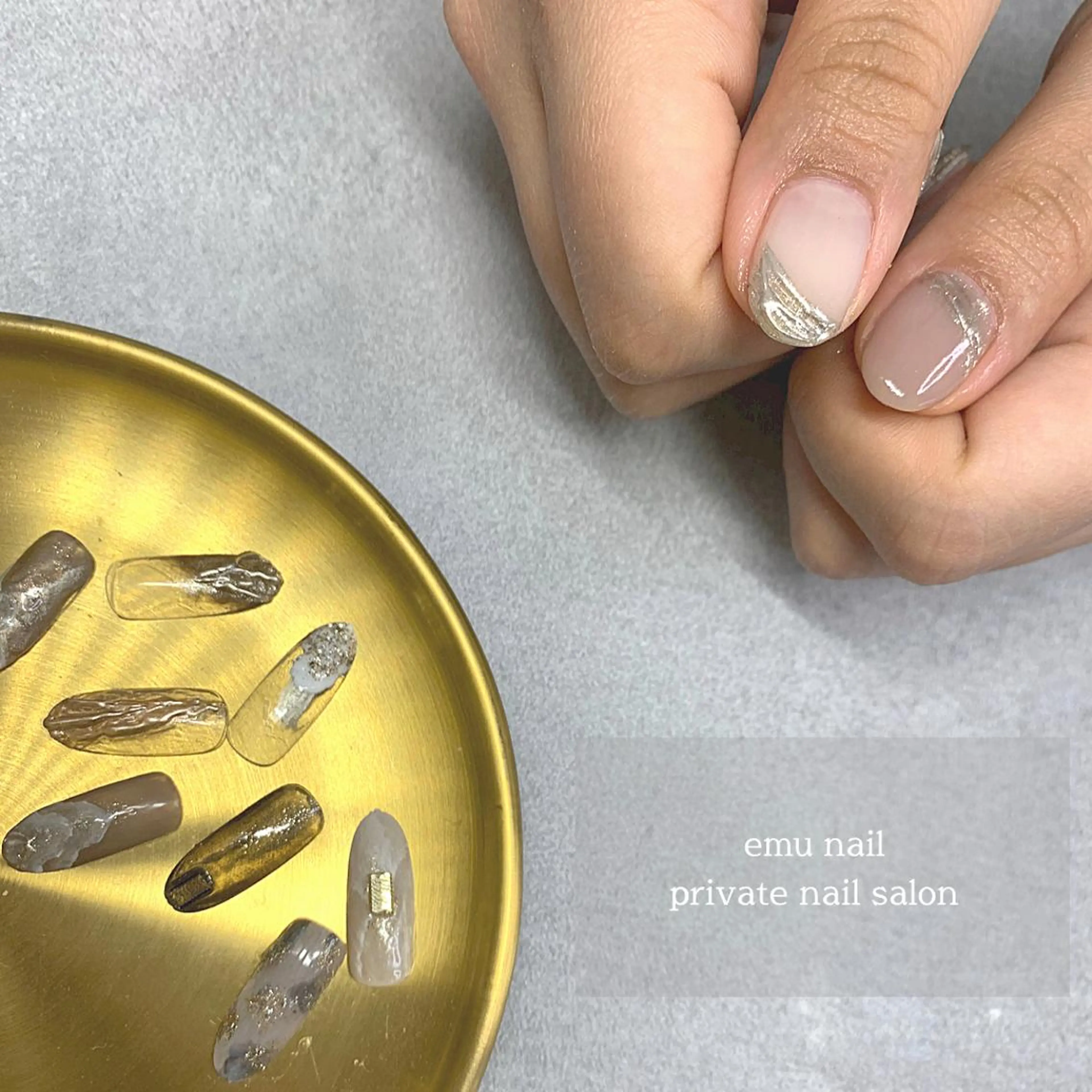 ネイル ぷっくりネイル emu nailのネイルデザイン