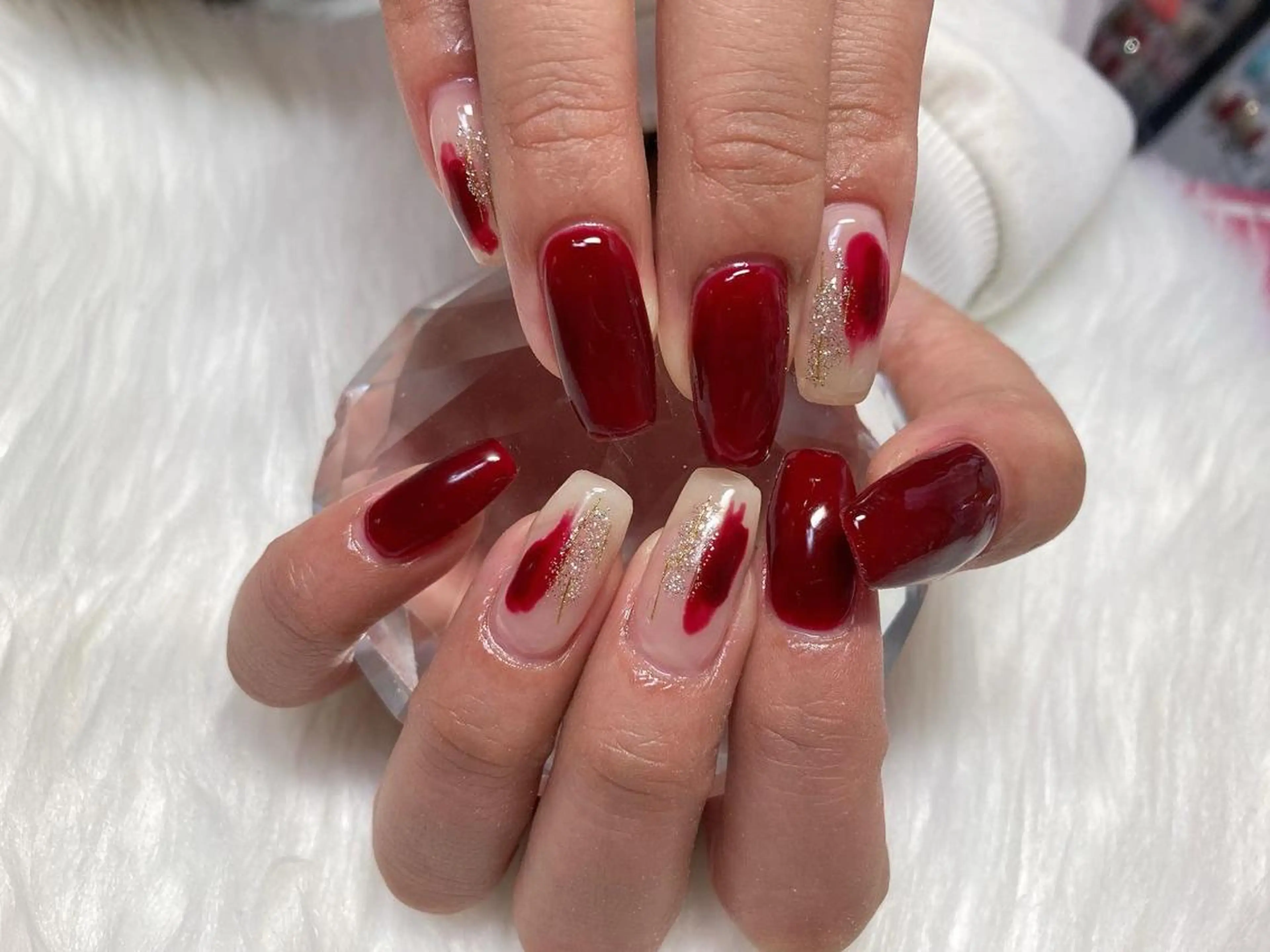 セミロング ネイル nail yukkoのネイルデザイン