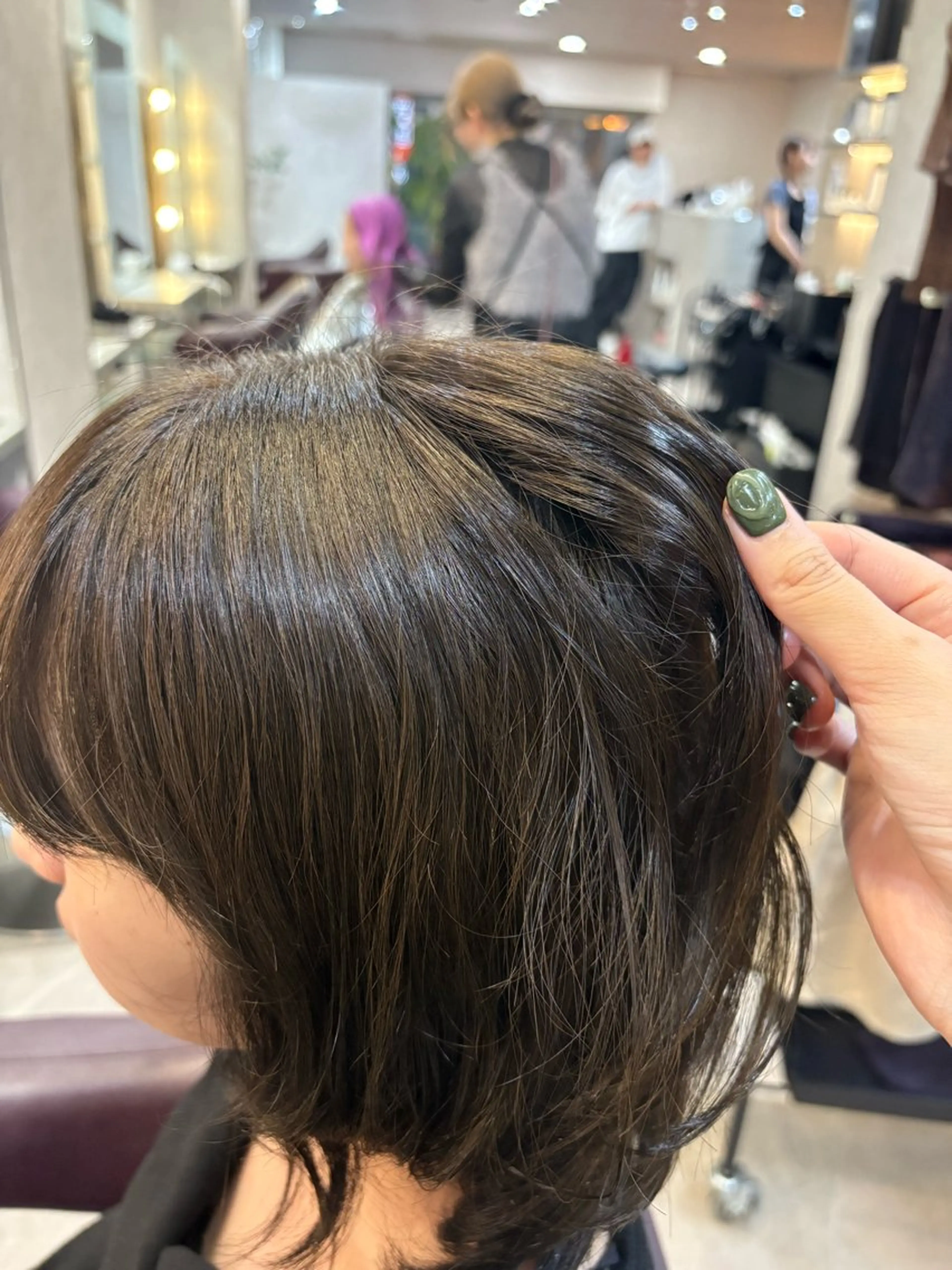 ミディアム カラー ヘアカラー Flag hair所属・しゅり Flag hairのヘアスタイル