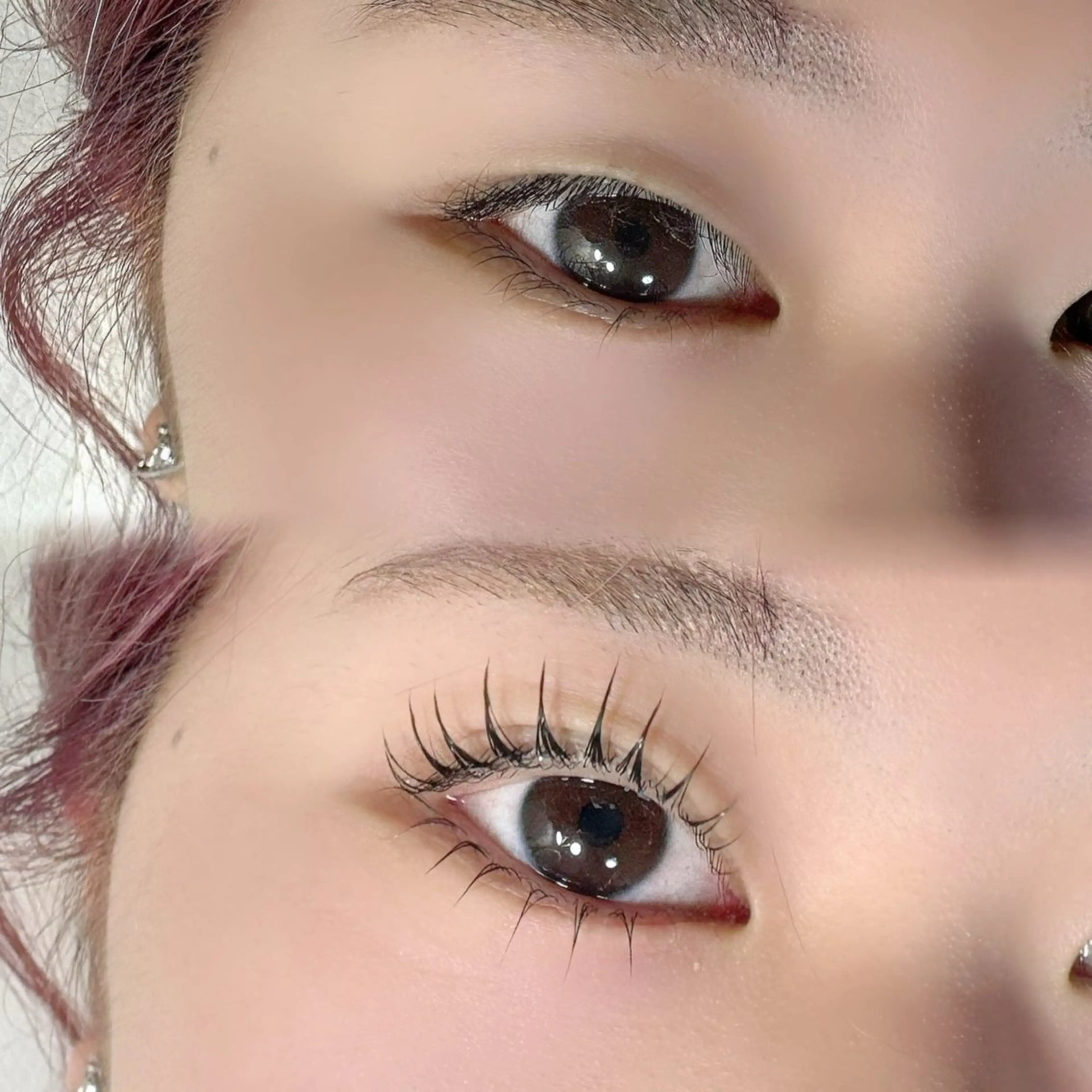 アイブロウ マツパ マリーテレジア🪸 ニシヤマのマツエク・マツパデザイン